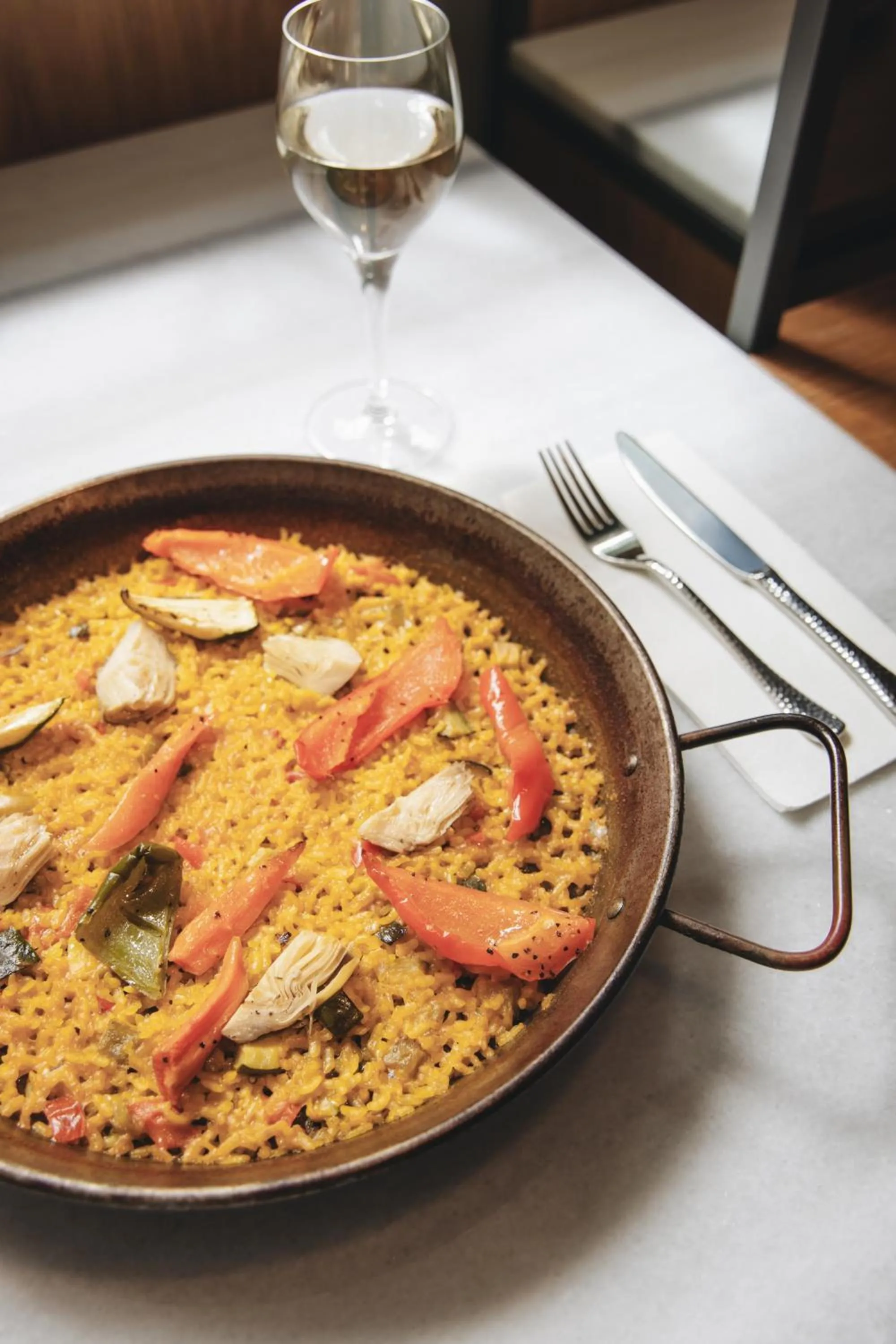 Food in The Level at Melia White House