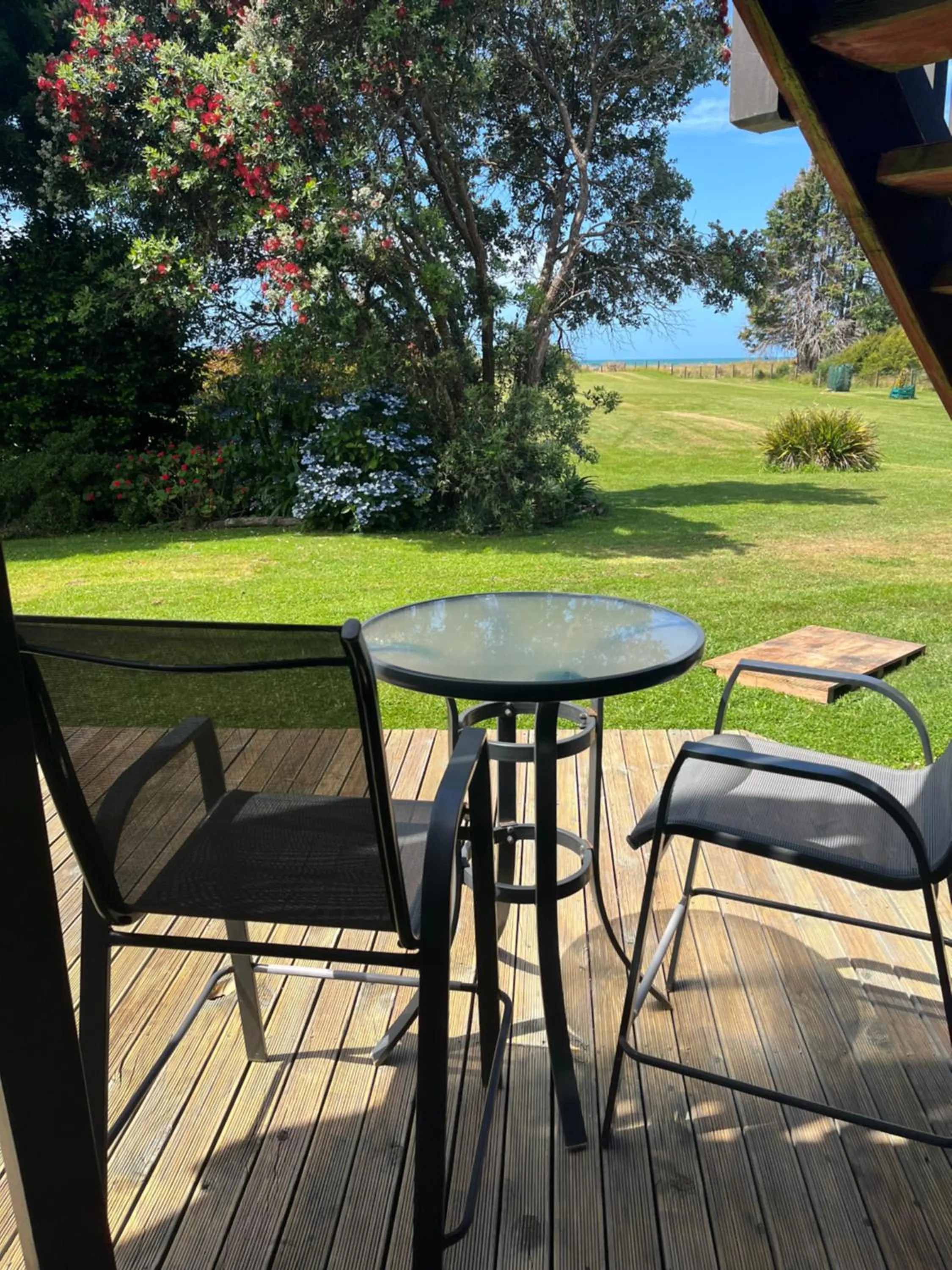 Patio in Summerspring Beachfront Accommodation