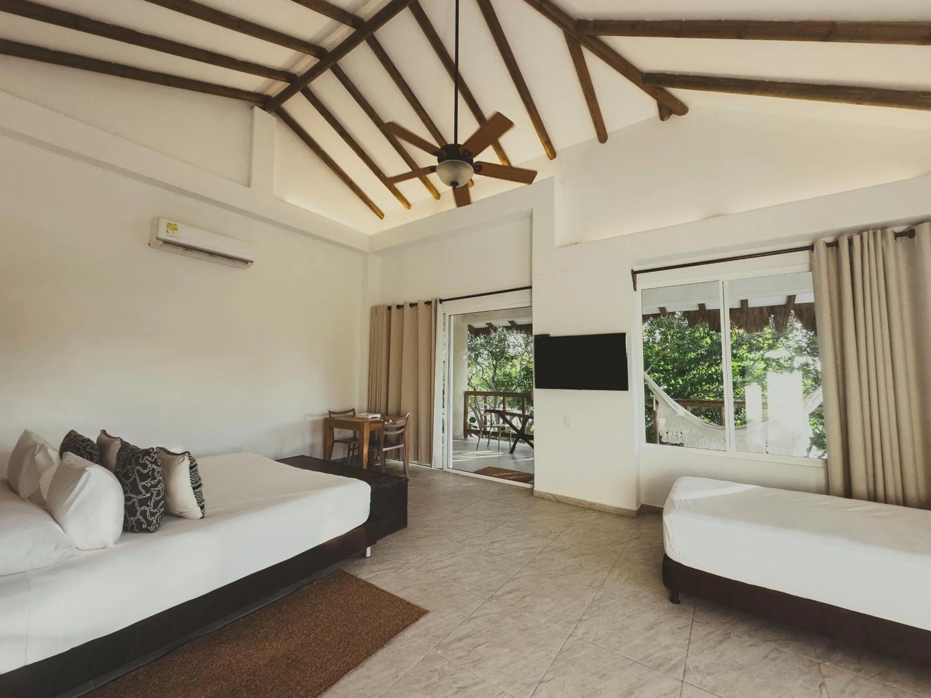 Property building, Bed in SABAI Beach Hotel