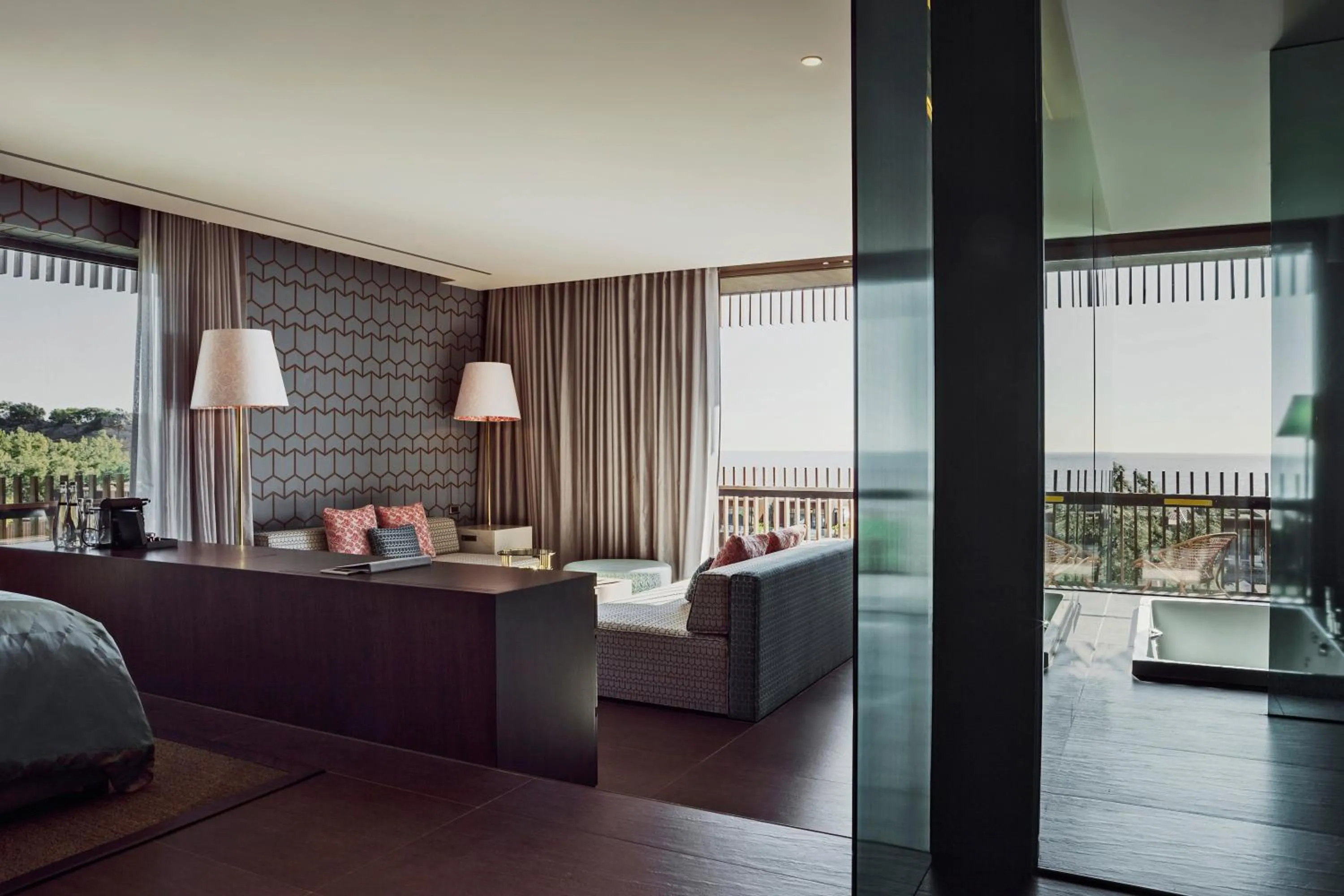 View (from property/room), Bed in Maxx Royal Kemer Resort