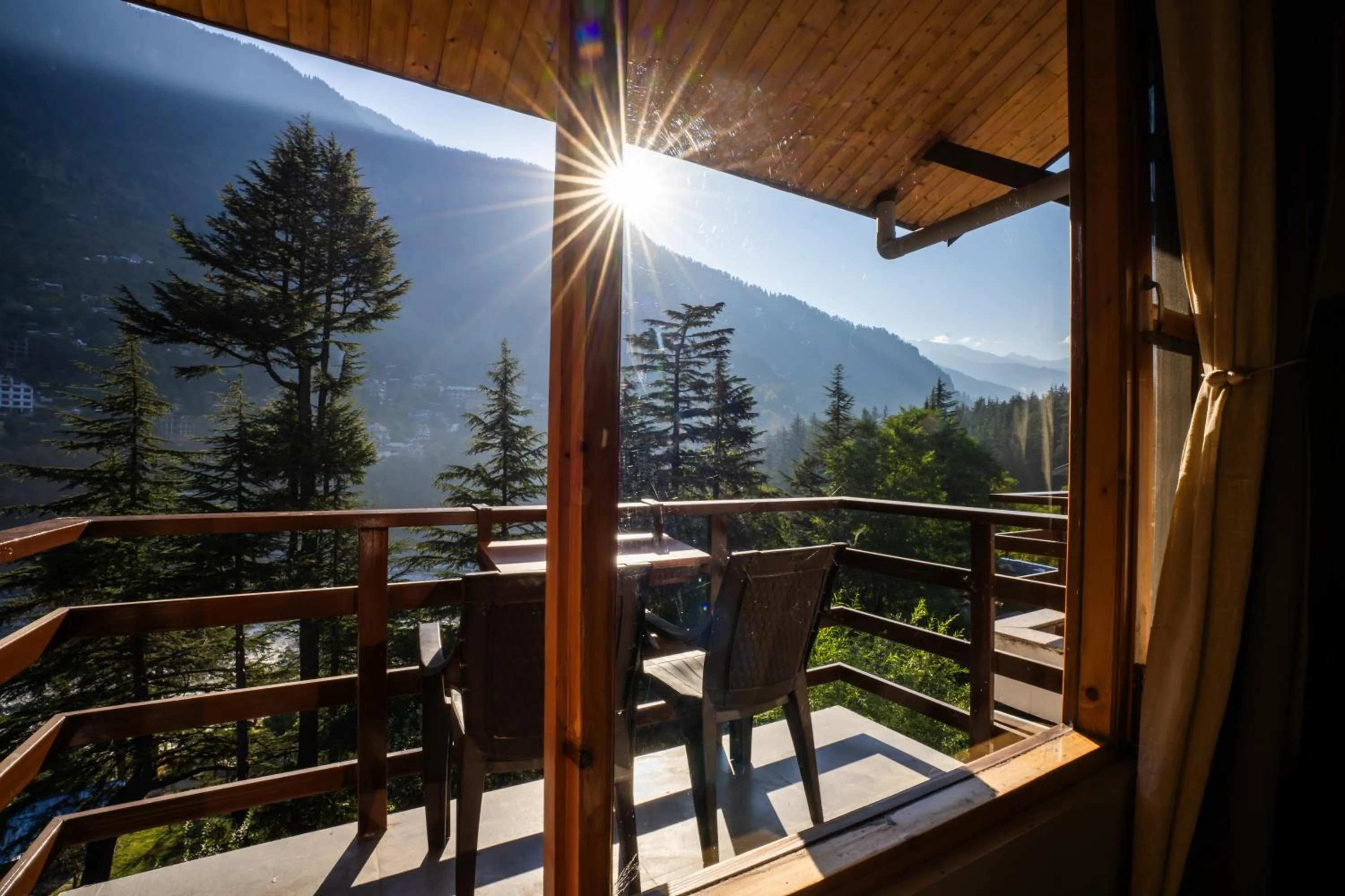 Balcony/Terrace in Alt Life Manali, Old Manali