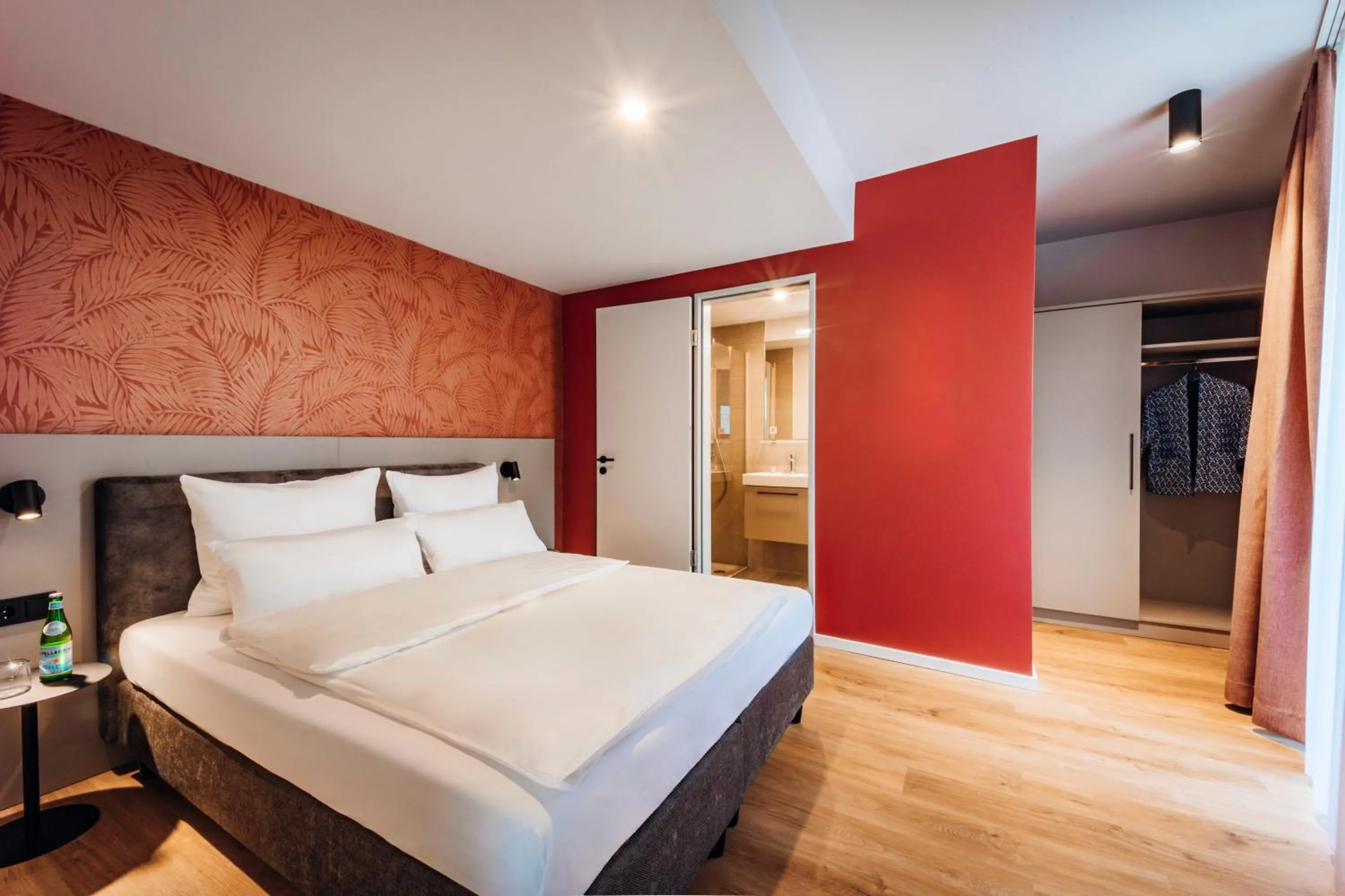 Bed in Brera Serviced Apartments Böblingen Sindelfingen