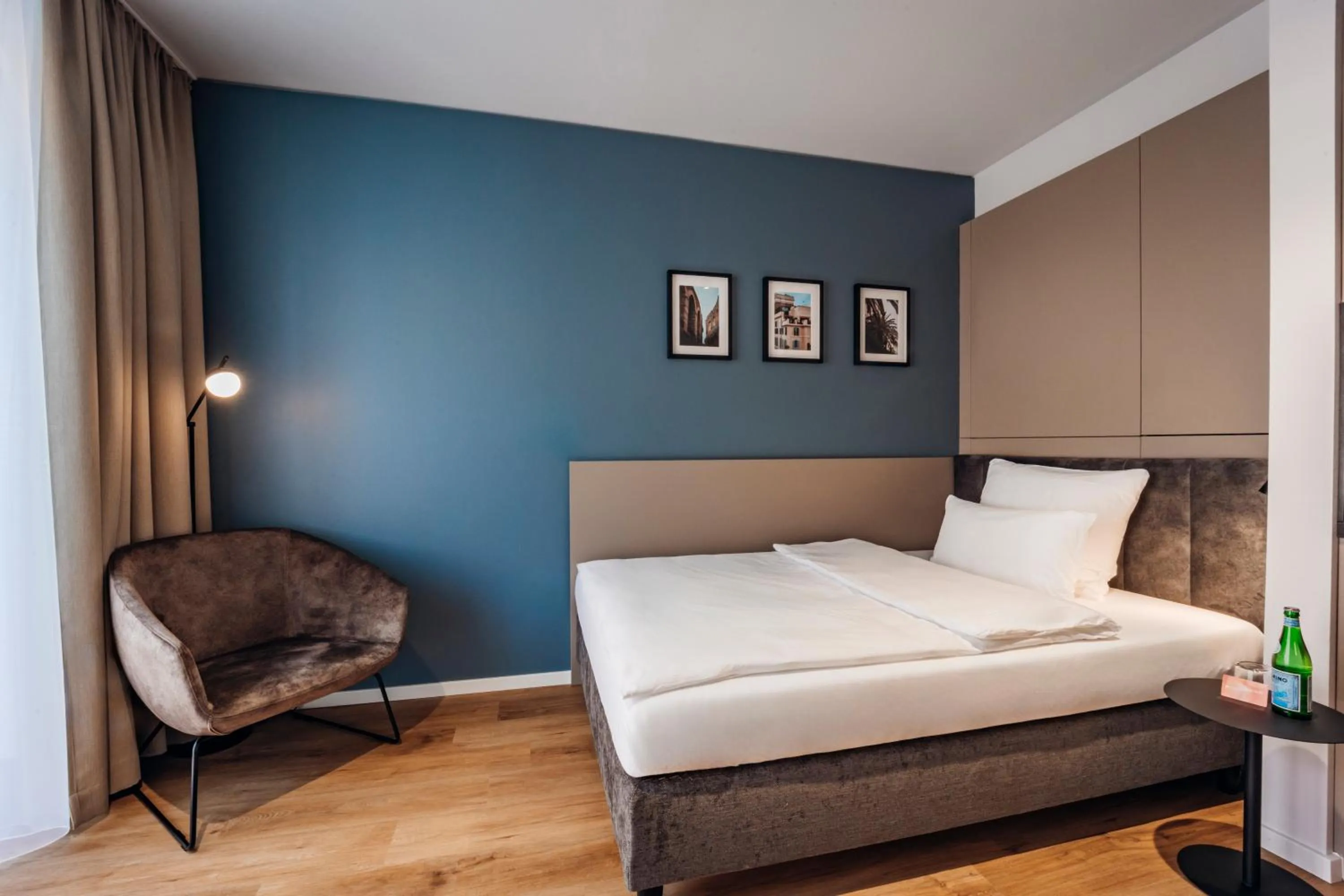 Bed in Brera Serviced Apartments Böblingen Sindelfingen