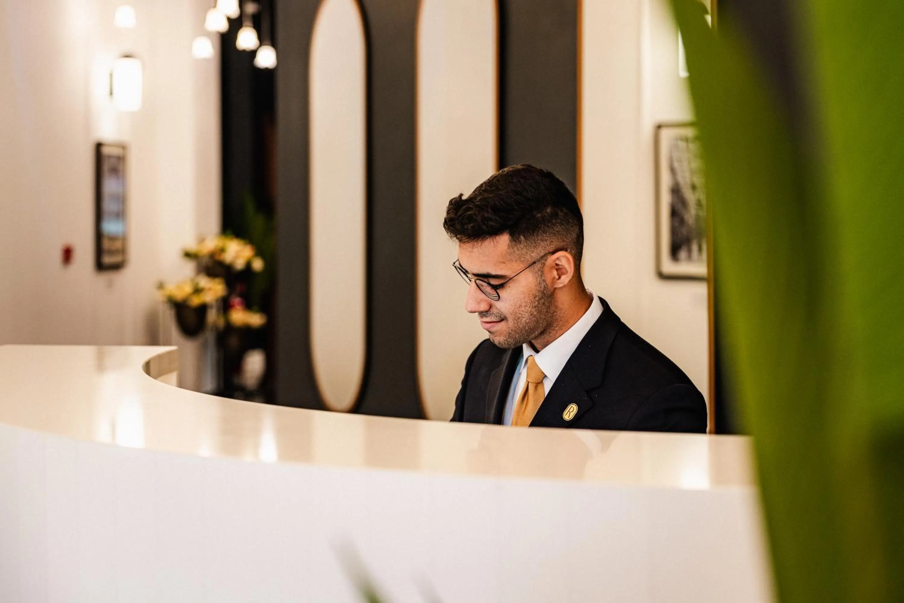 Staff in Royale Sainte Hélène Boutique Hotel