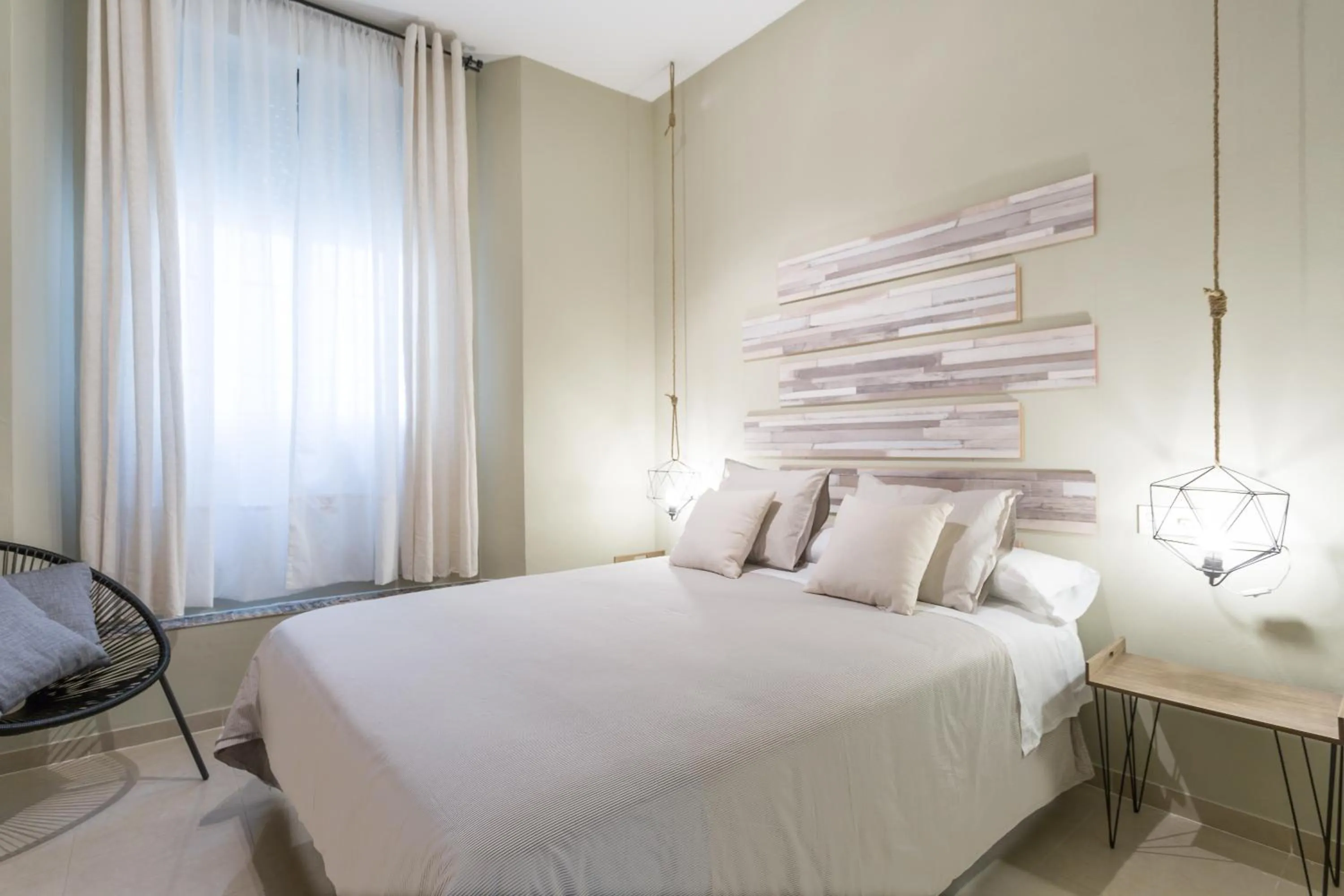 Bed in Apartamentos Diaber San Leandro