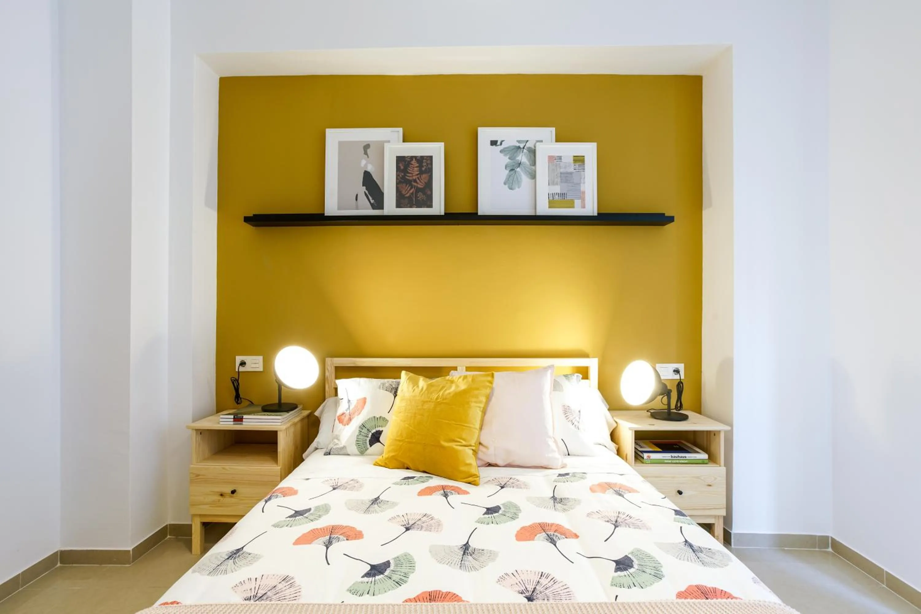 Bed in Apartamentos Diaber San Leandro