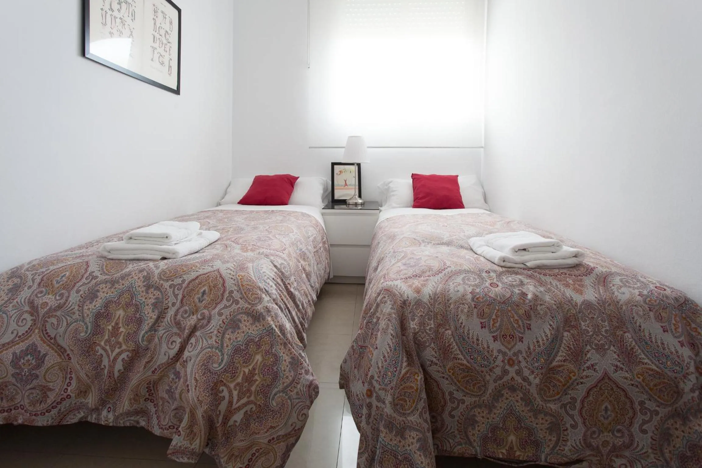 Bed in Apartamentos Diaber San Leandro