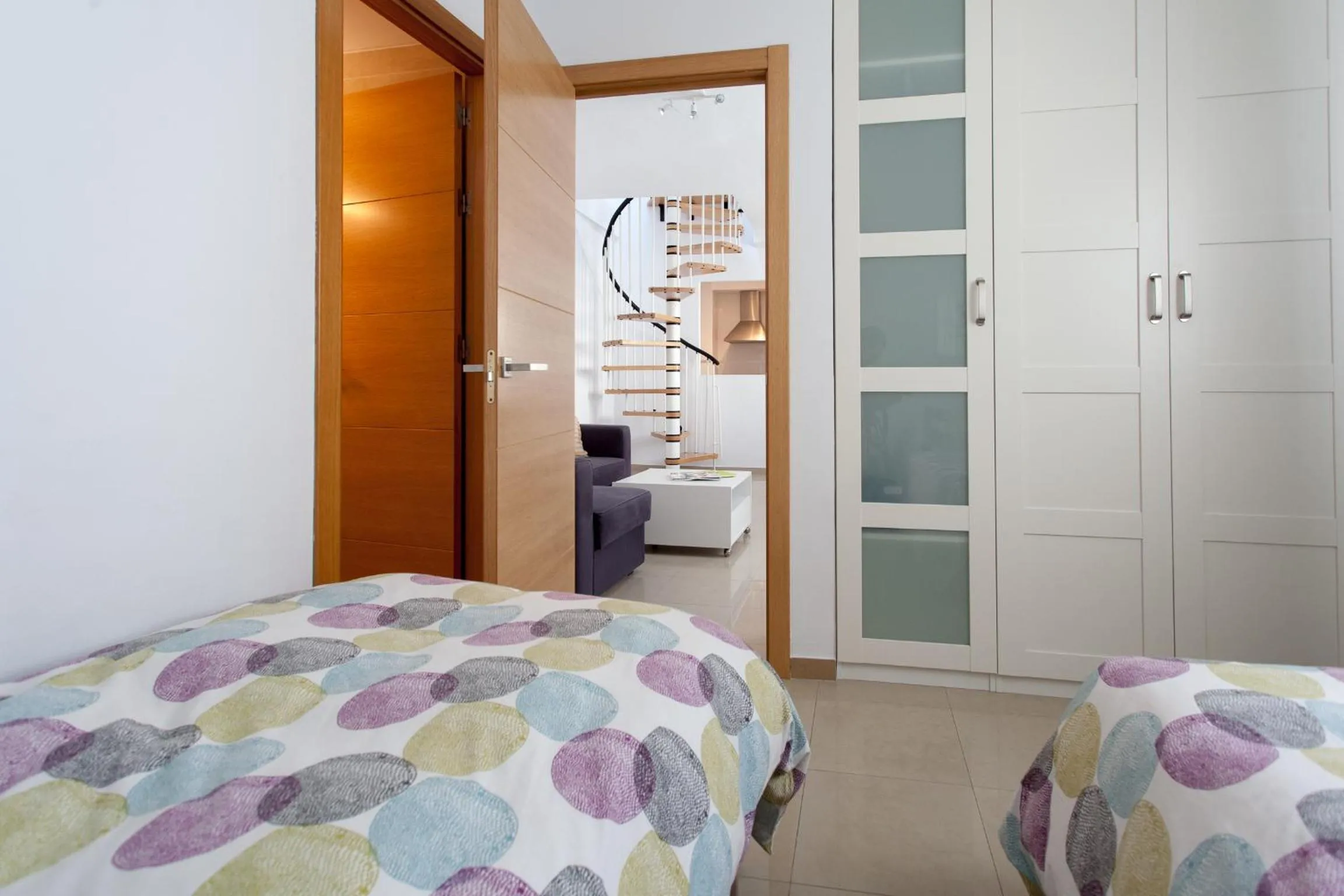 Photo of the whole room, Bed in Apartamentos Diaber San Leandro