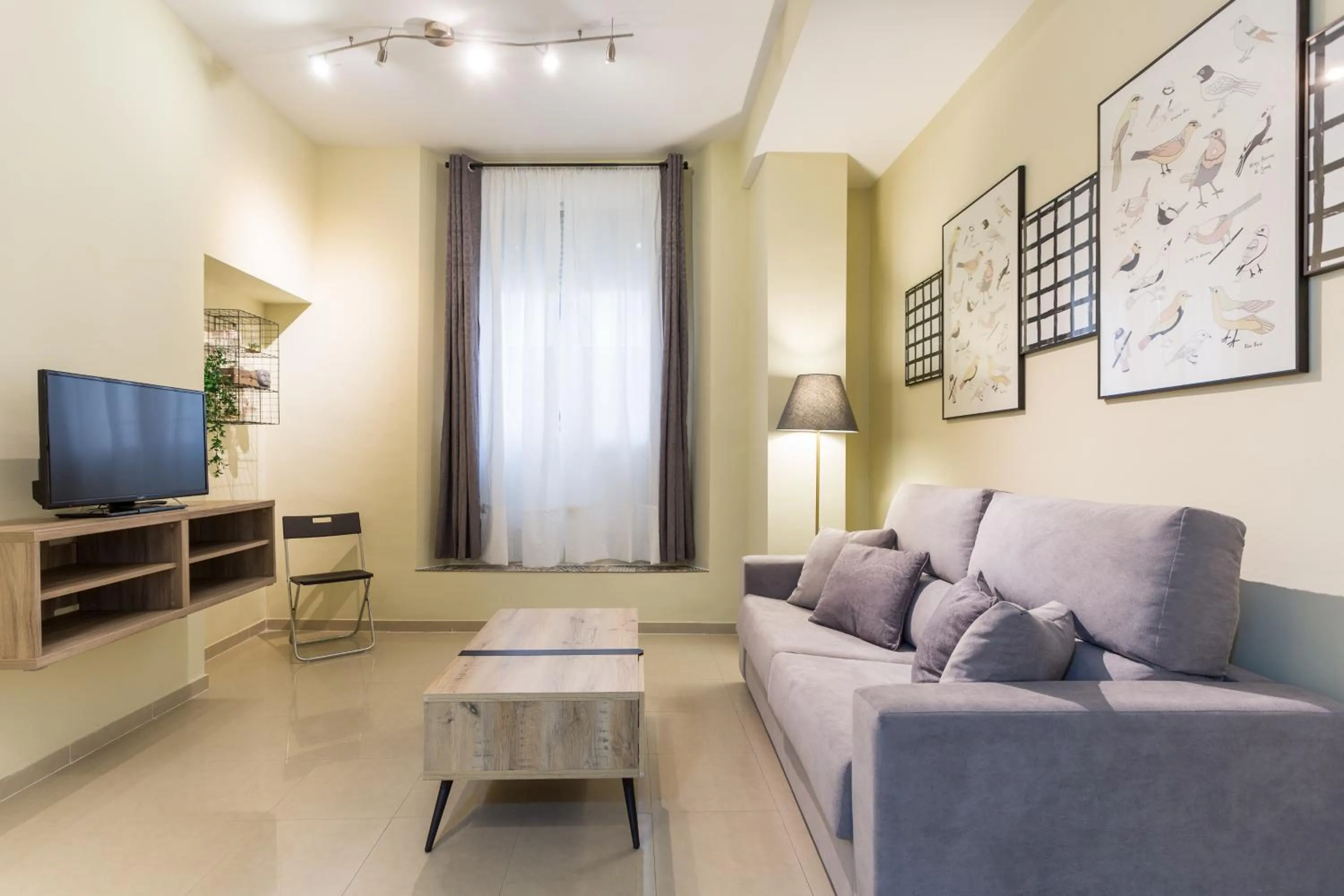 Living room in Apartamentos Diaber San Leandro