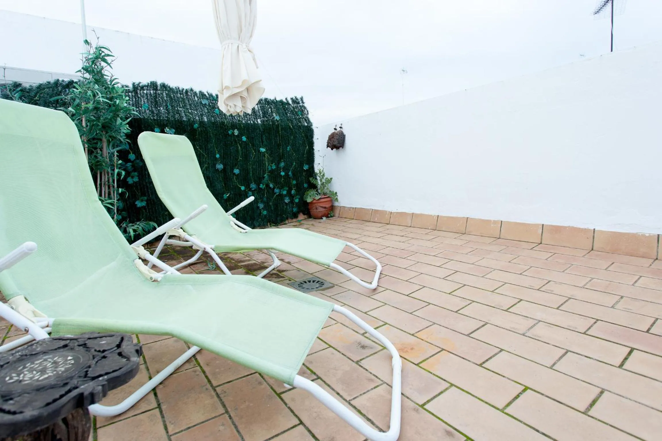 Balcony/Terrace in Apartamentos Diaber San Leandro