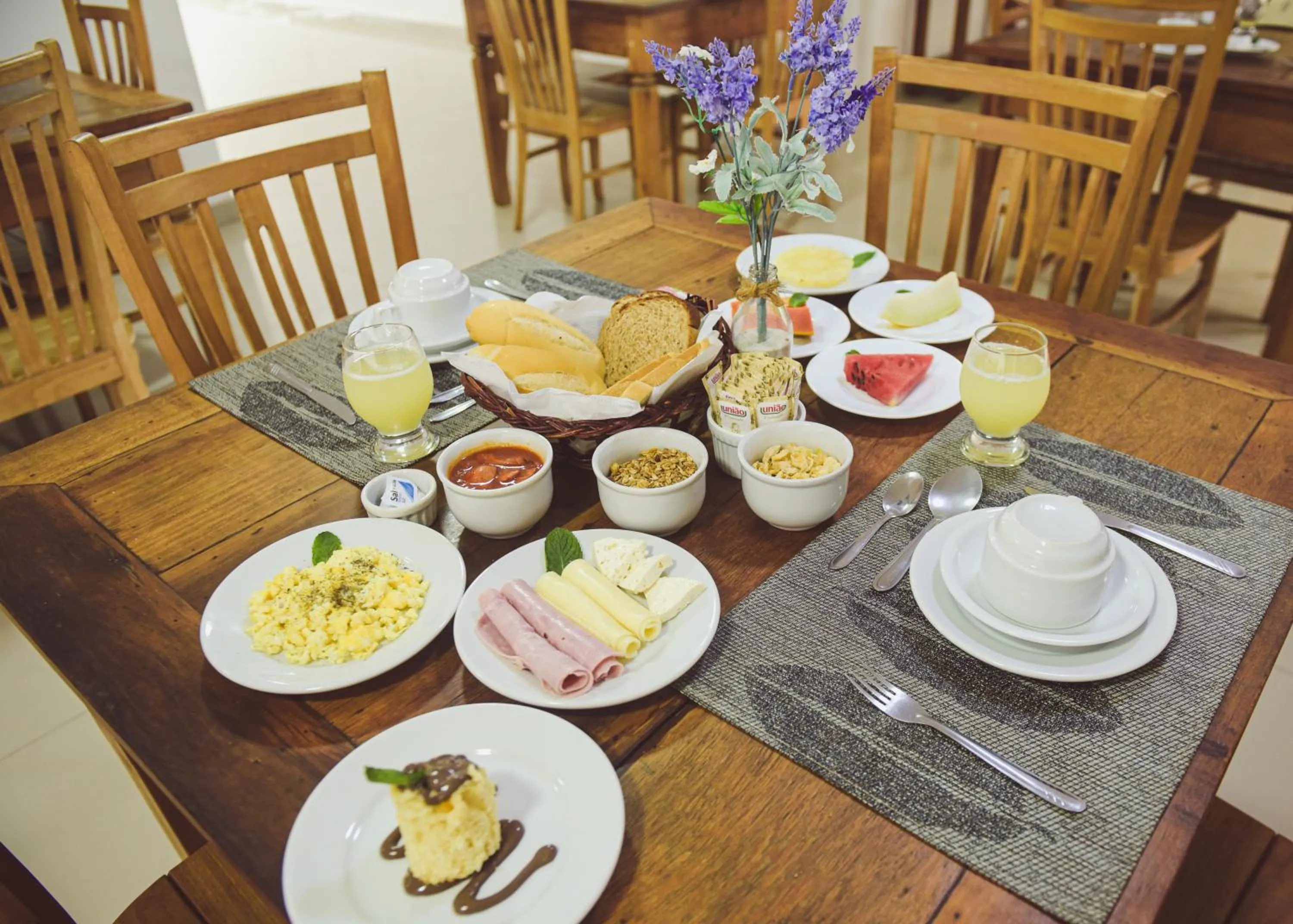 Breakfast in Pousada Xerxes