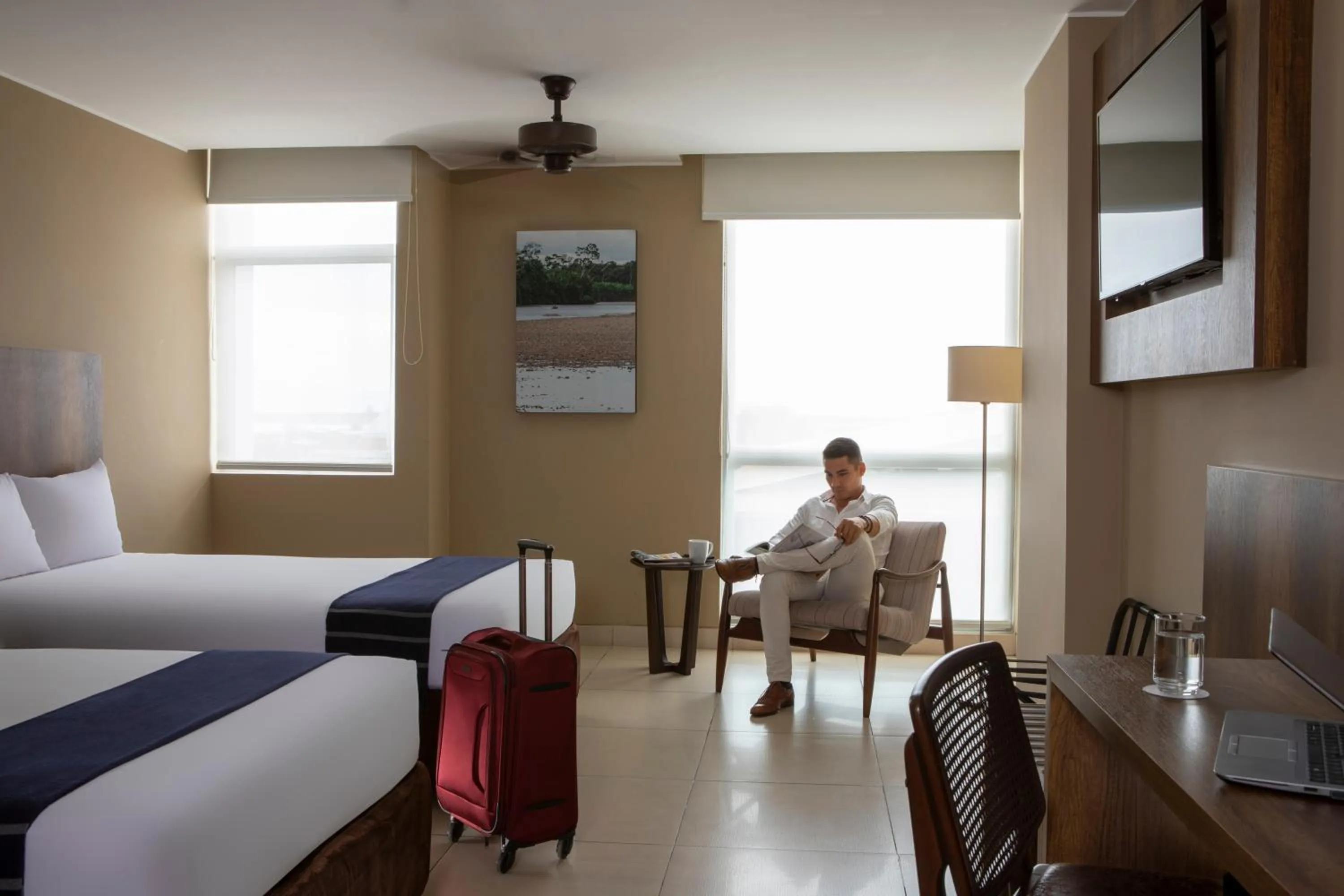 TV and multimedia, Bed in Casa Andina Select Pucallpa