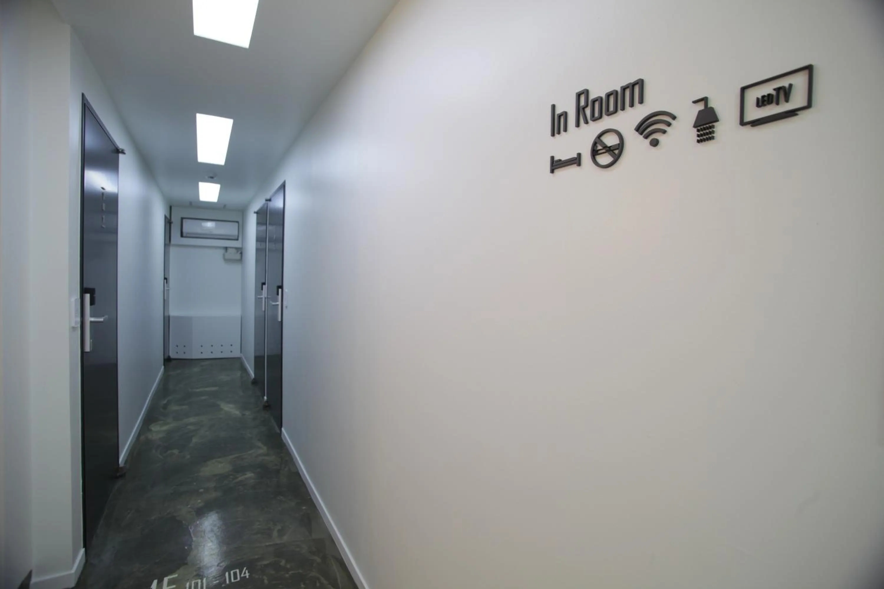 Decorative detail in K-Guesthouse Dongdaemun Premium 2