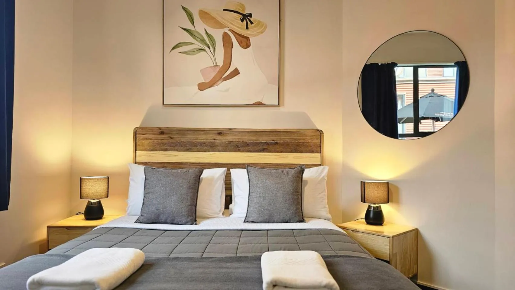 Bed in Wild Kea Lodge Franz Josef