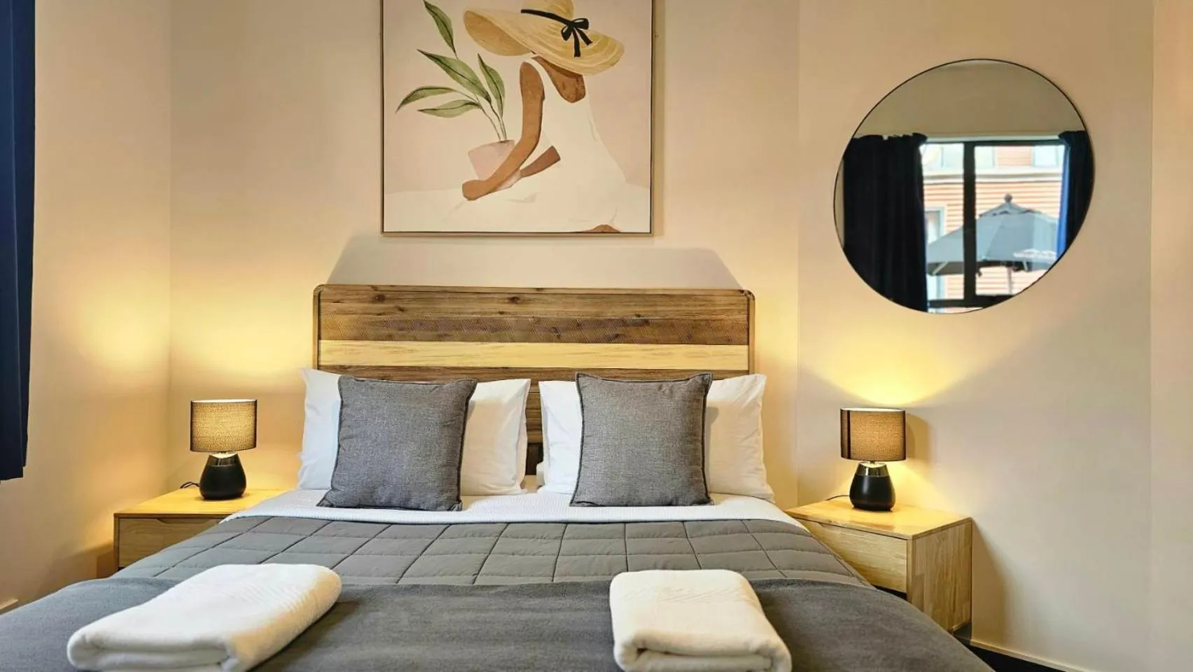 Bed in Wild Kea Lodge Franz Josef