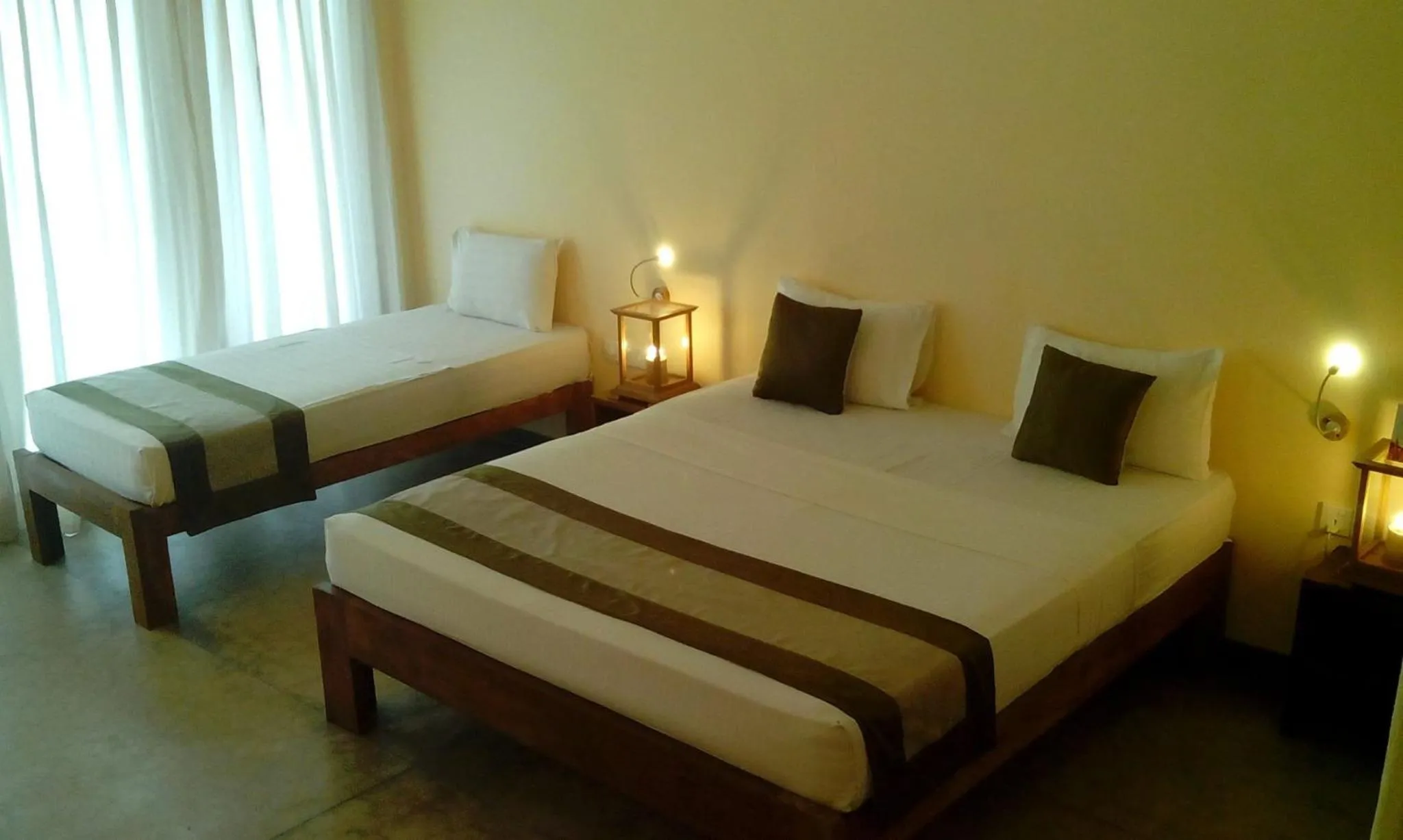 Bedroom, Bed in Giman Free Beach Resort Pasikuda
