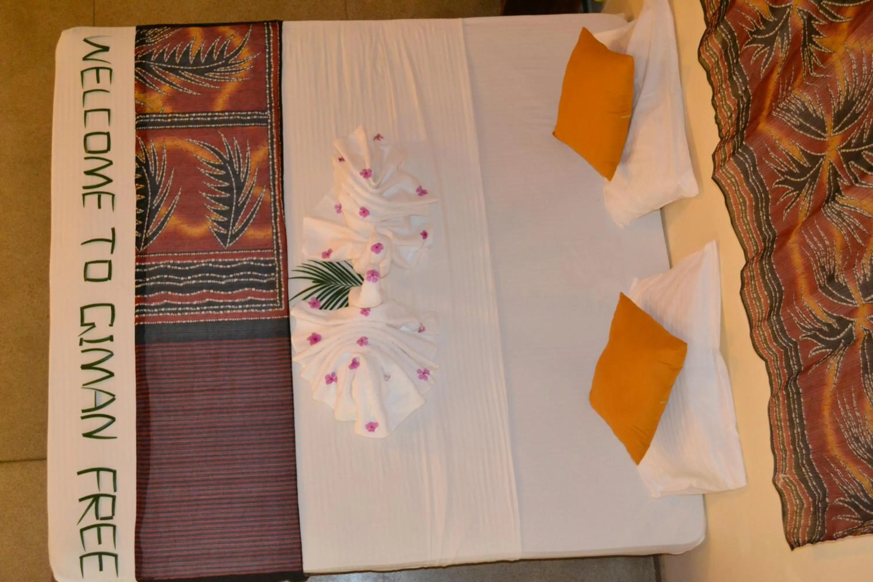 Bedroom in Giman Free Beach Resort Pasikuda