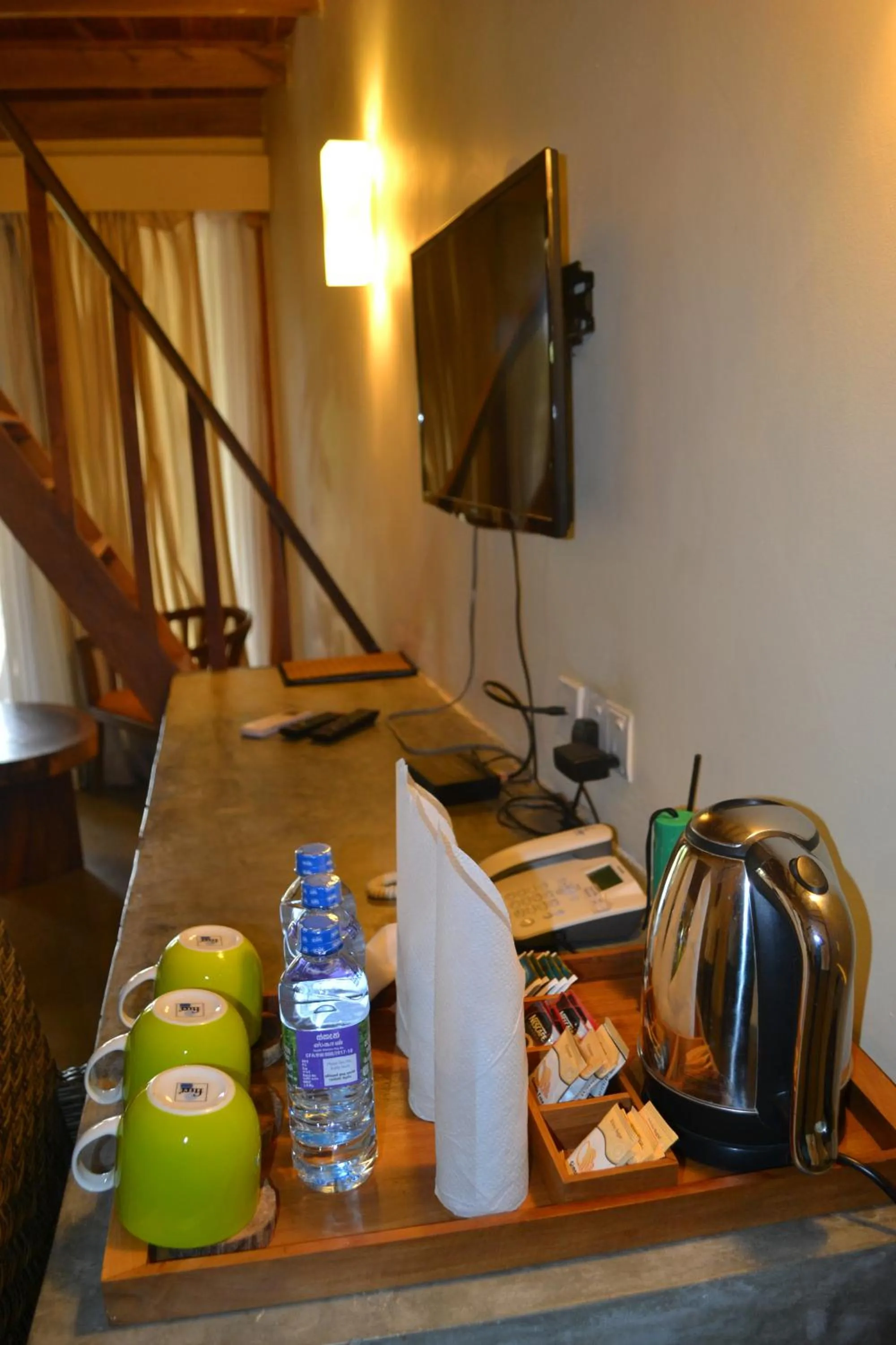 Coffee/tea facilities in Giman Free Beach Resort Pasikuda