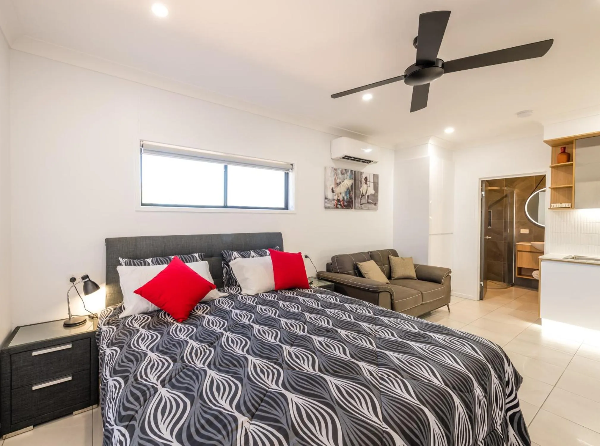 Bed in Athena Studio Units