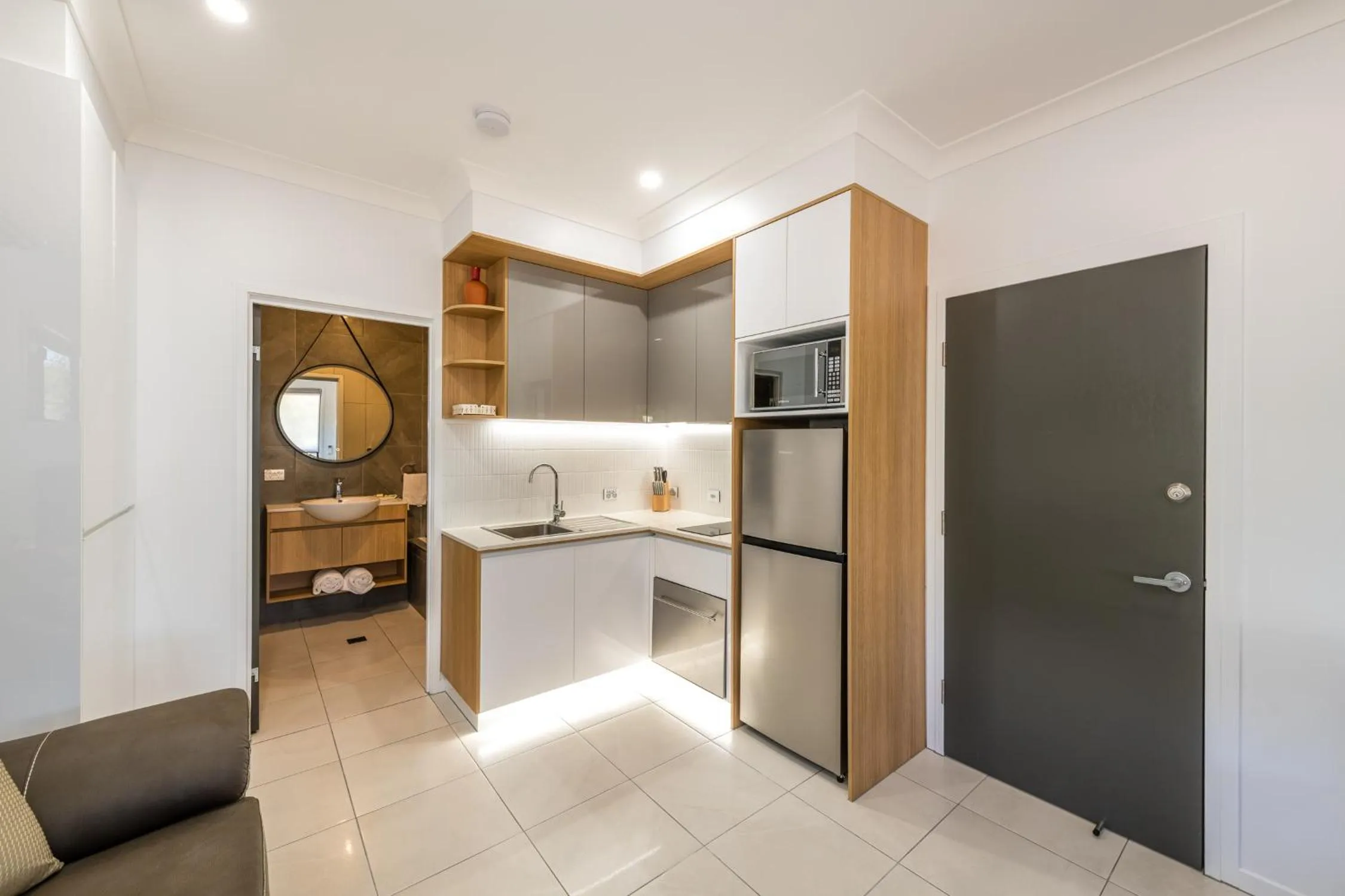 Kitchen or kitchenette in Athena Studio Units