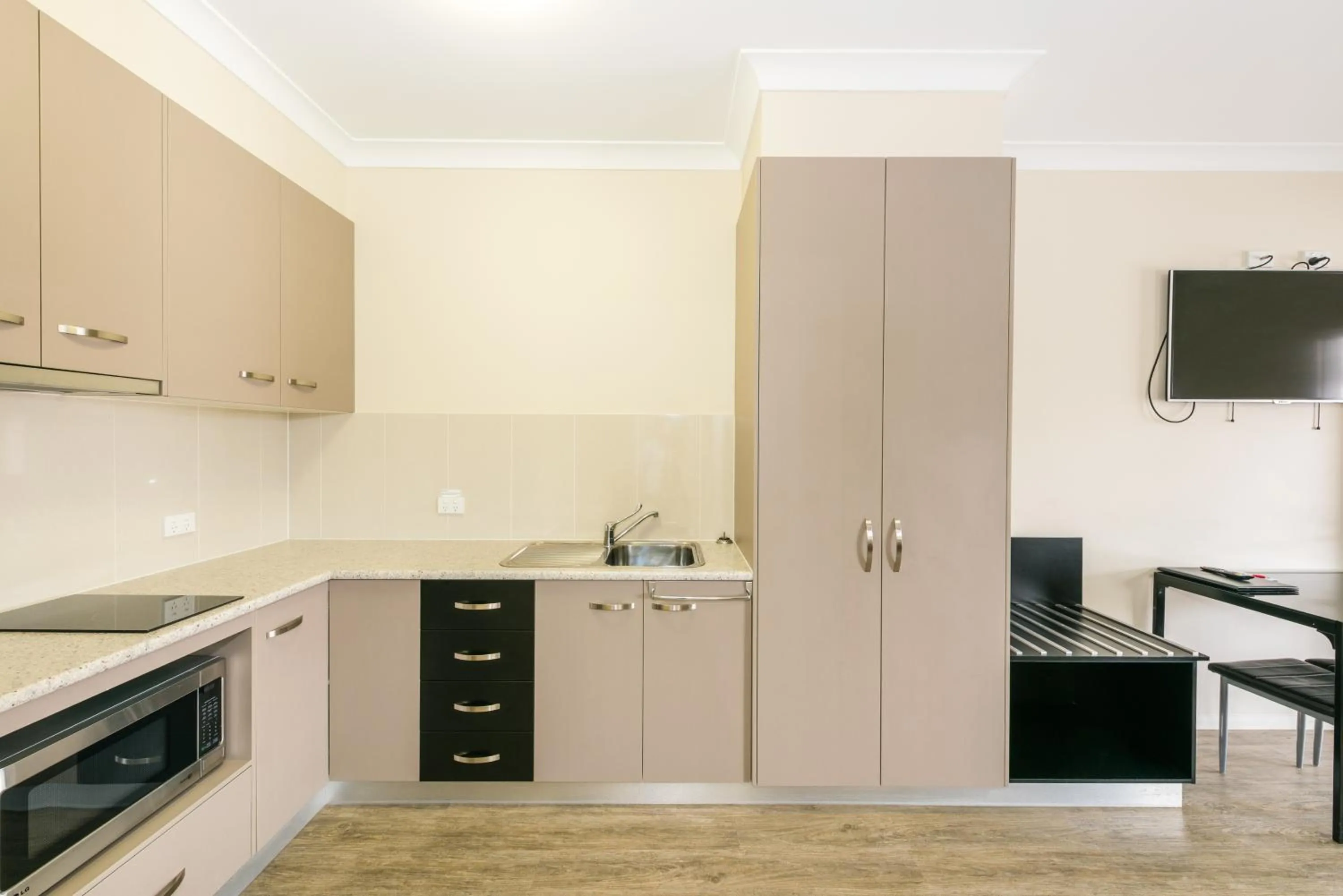 Kitchen or kitchenette in Athena Studio Units