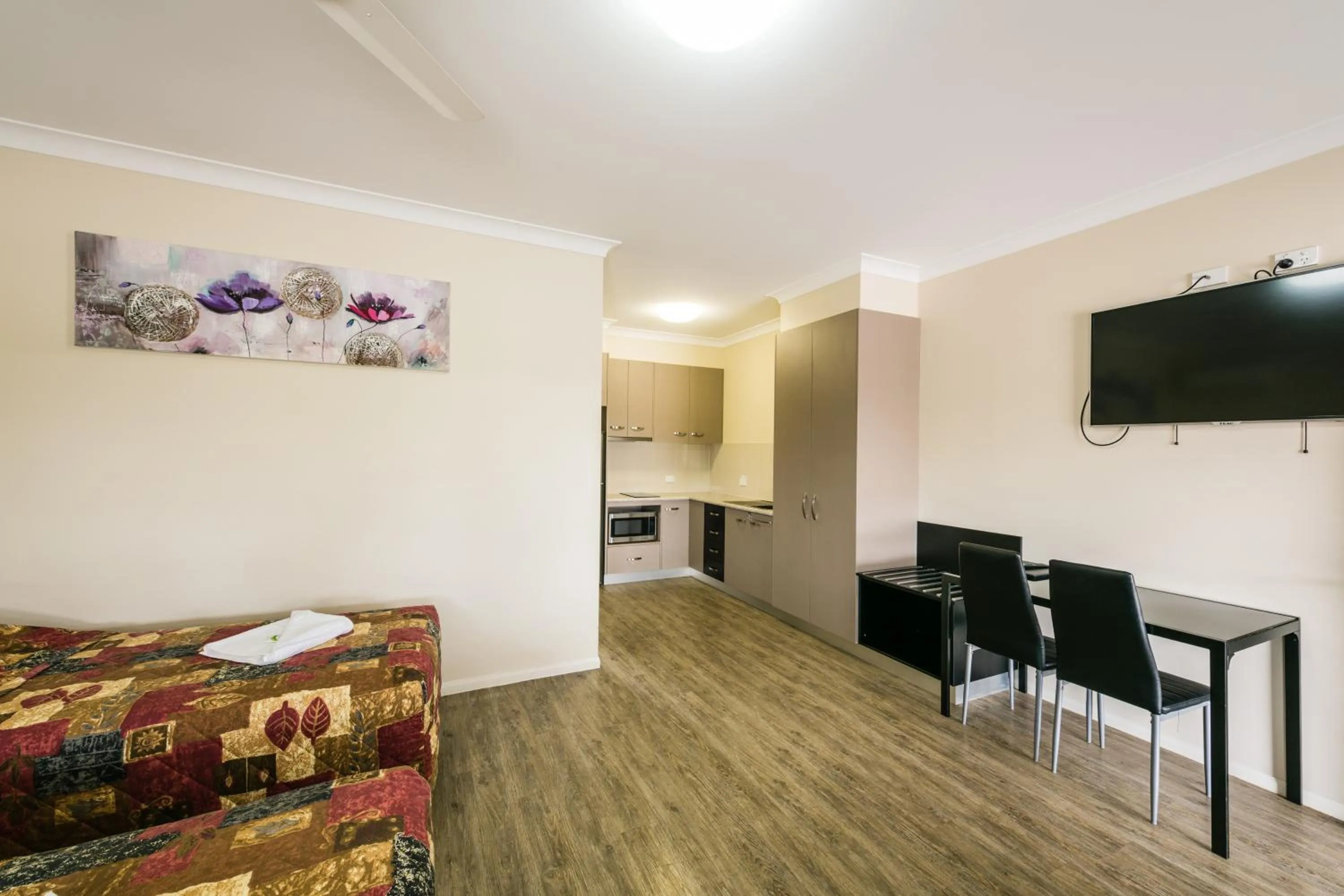 Bed in Athena Studio Units