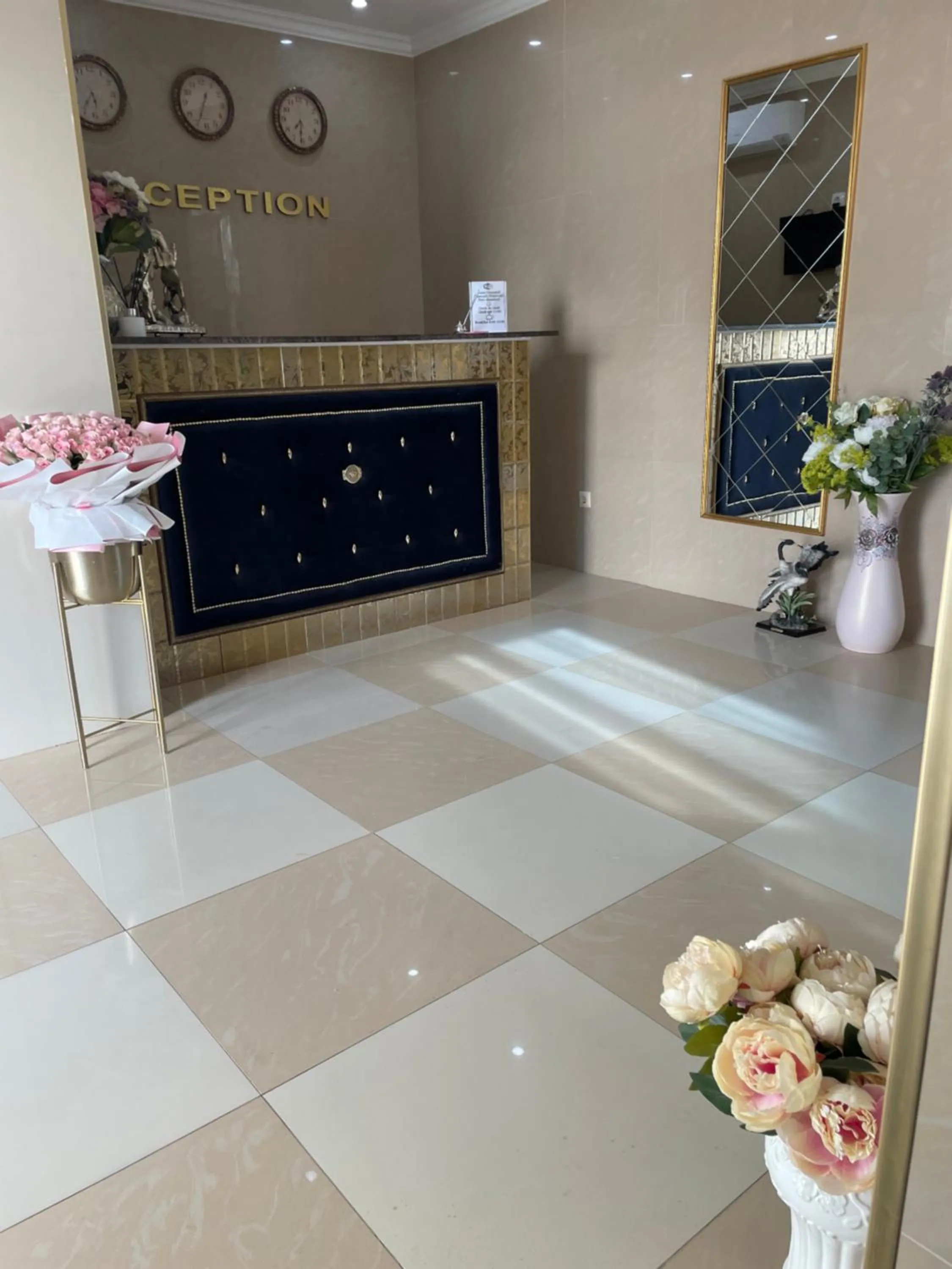 Lobby or reception in Diamond Hotel