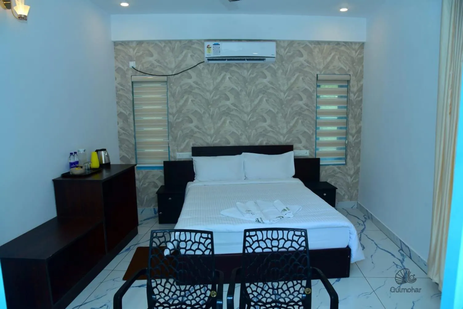 Bed in Gulmohar Varkala