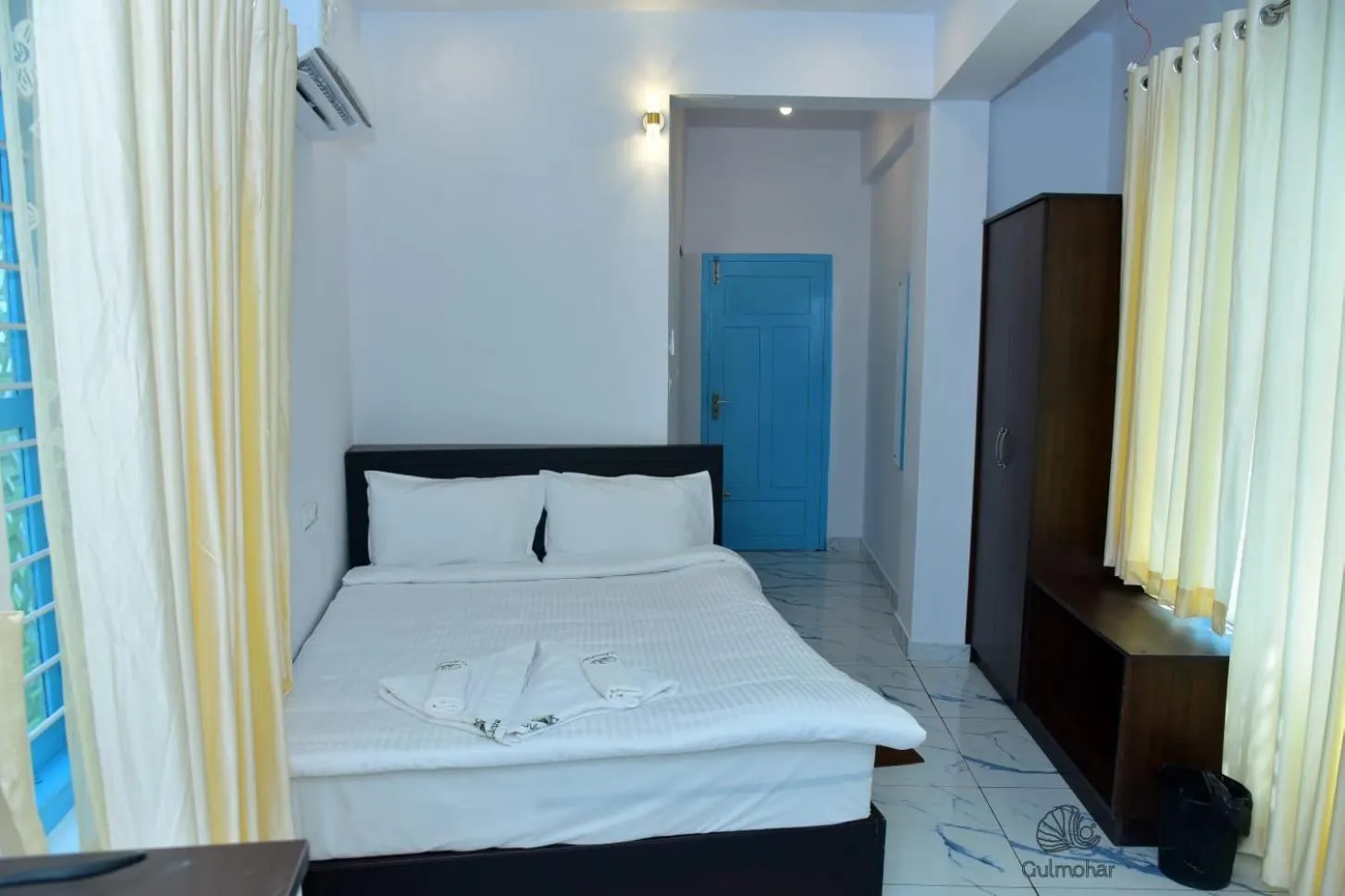 Bed in Gulmohar Varkala