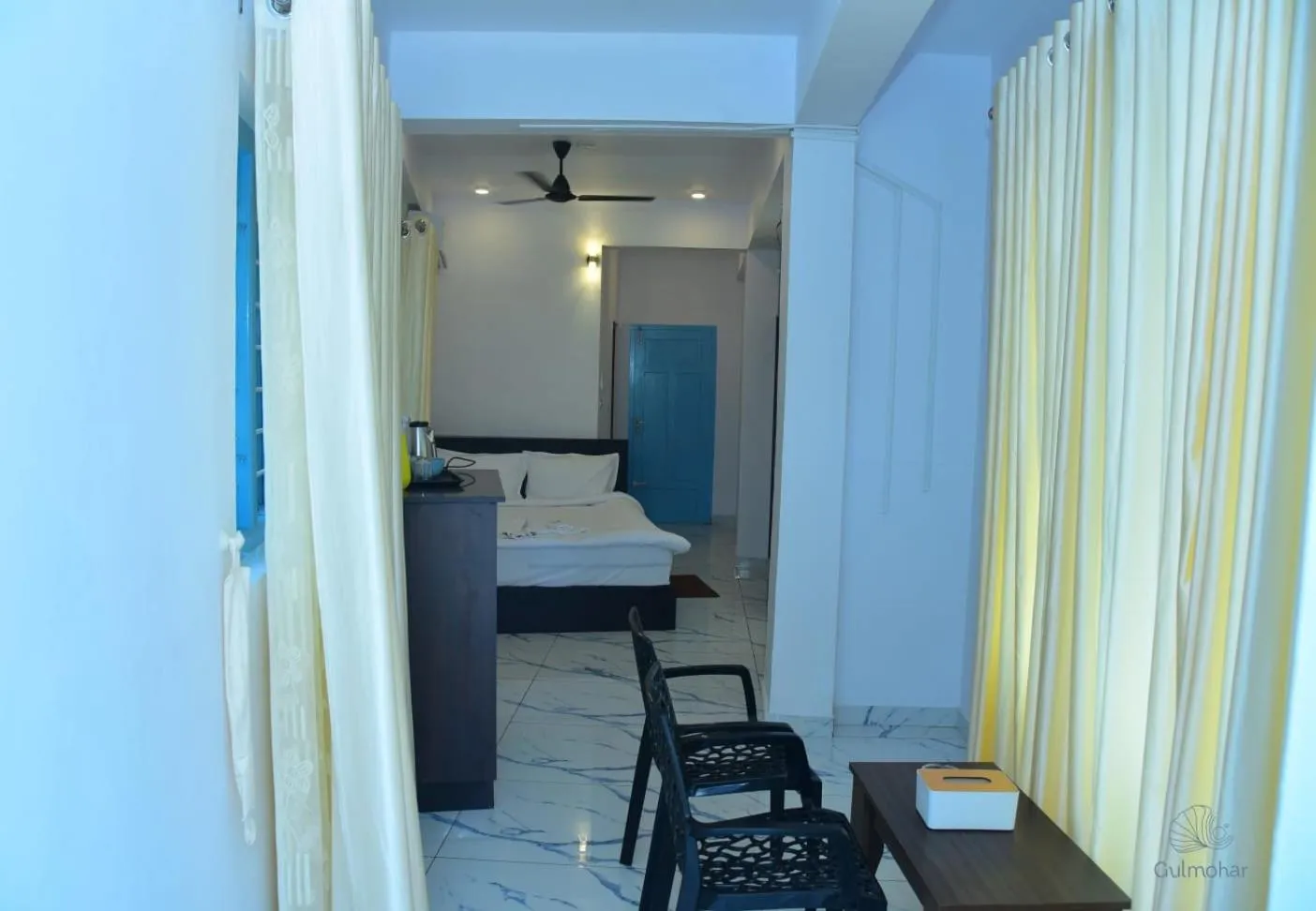 Bed in Gulmohar Varkala