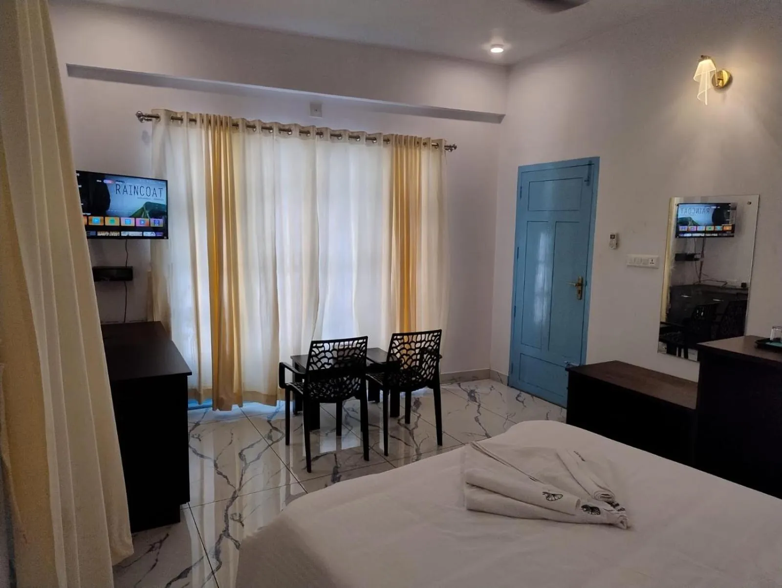 Bed in Gulmohar Varkala