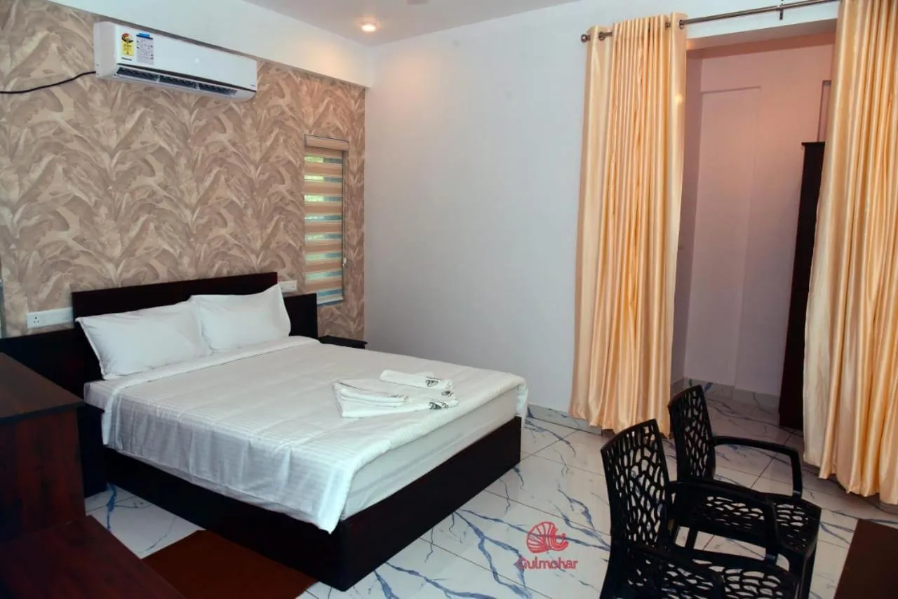 Bed in Gulmohar Varkala