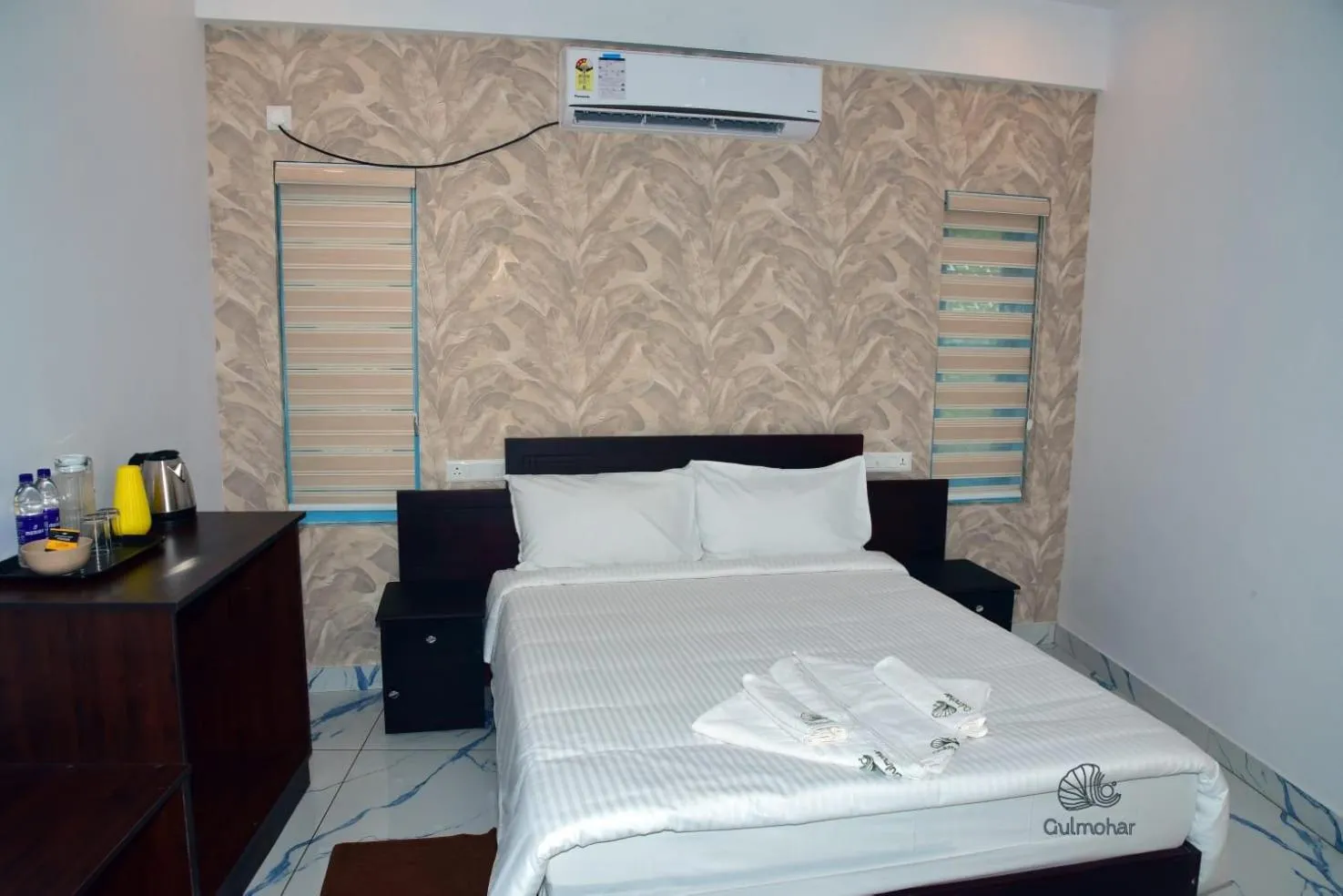 Bed in Gulmohar Varkala