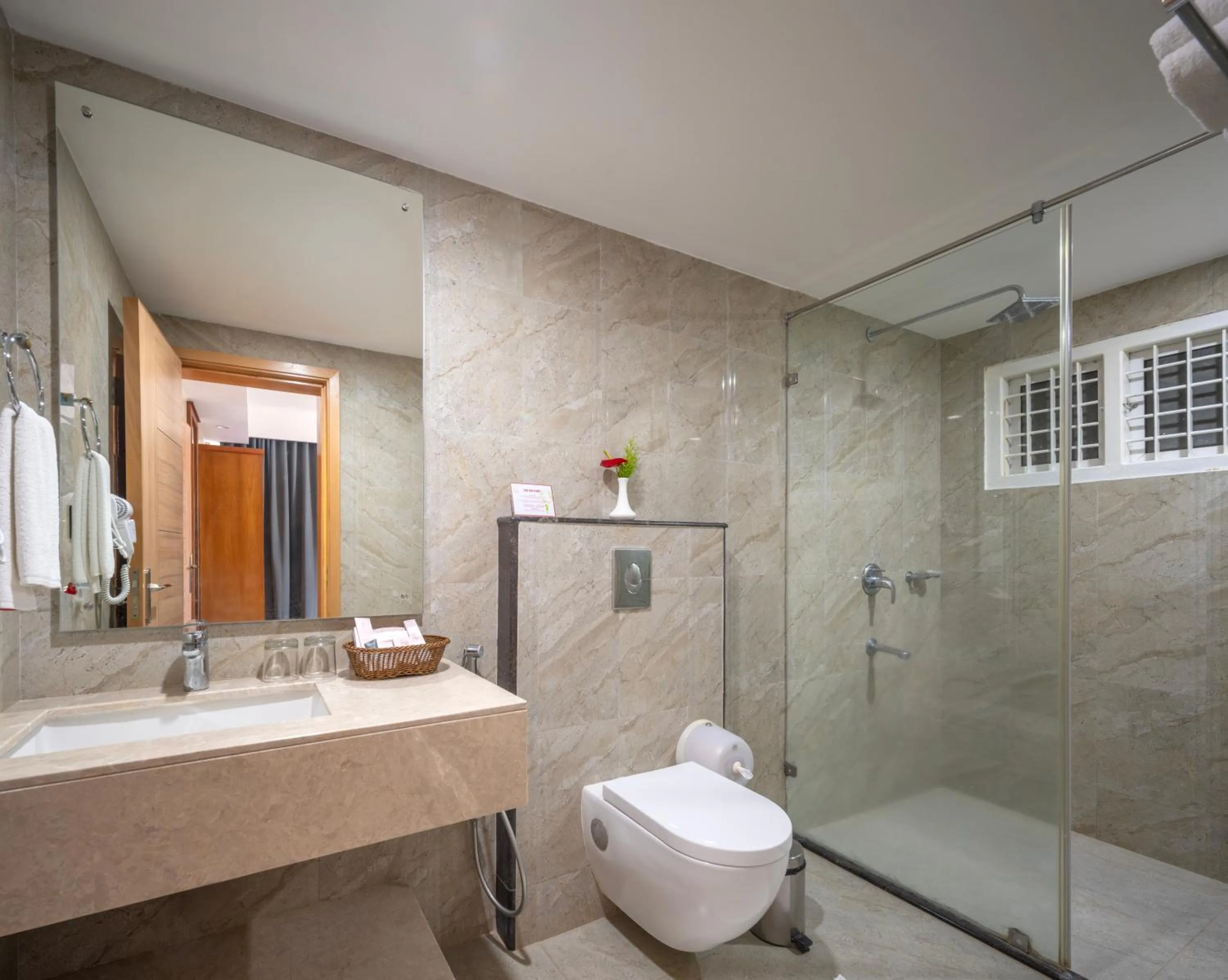 Shower in The Fog Munnar (Resort & Spa)