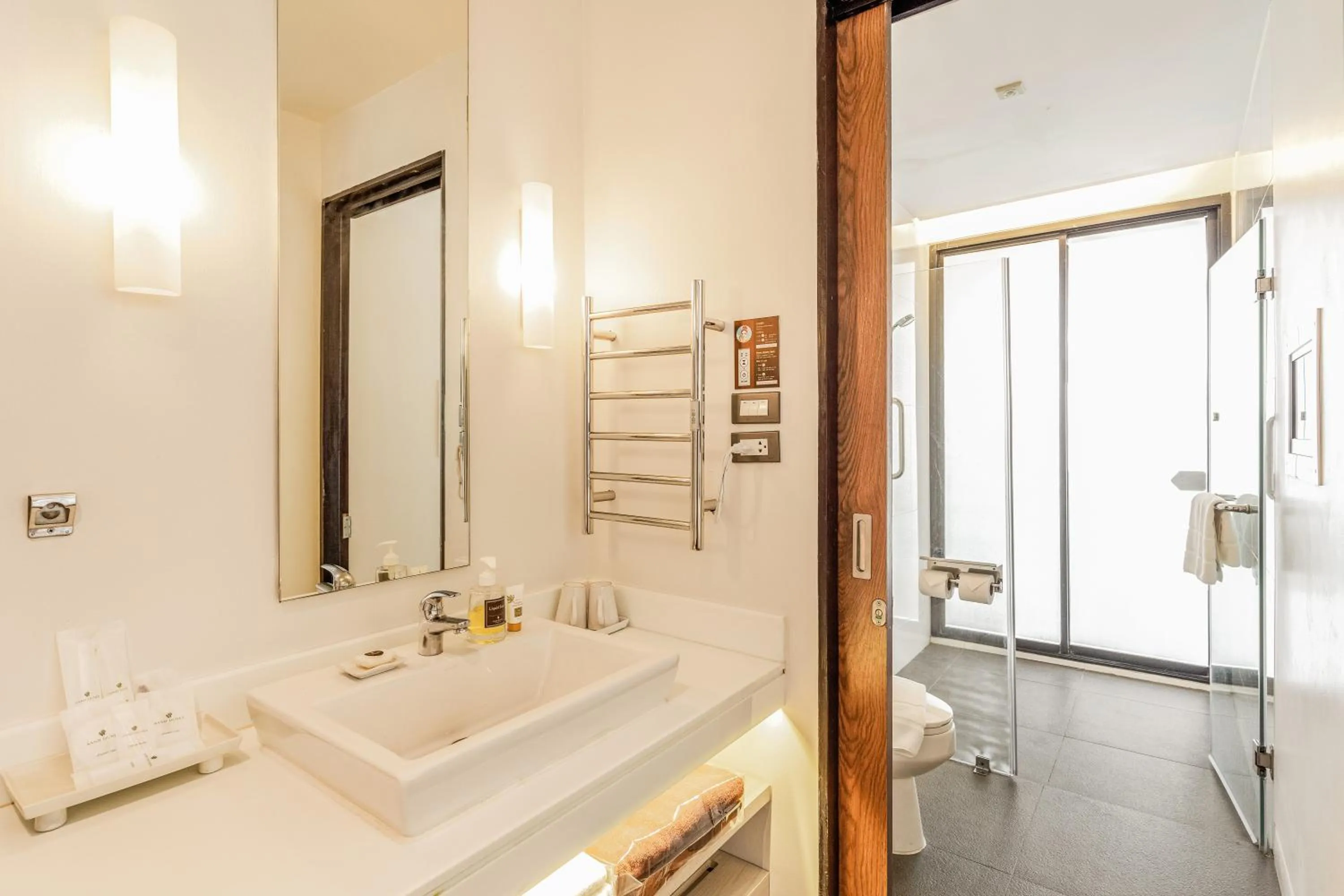 Shower in Sand Dunes Chaolao Beach Resort