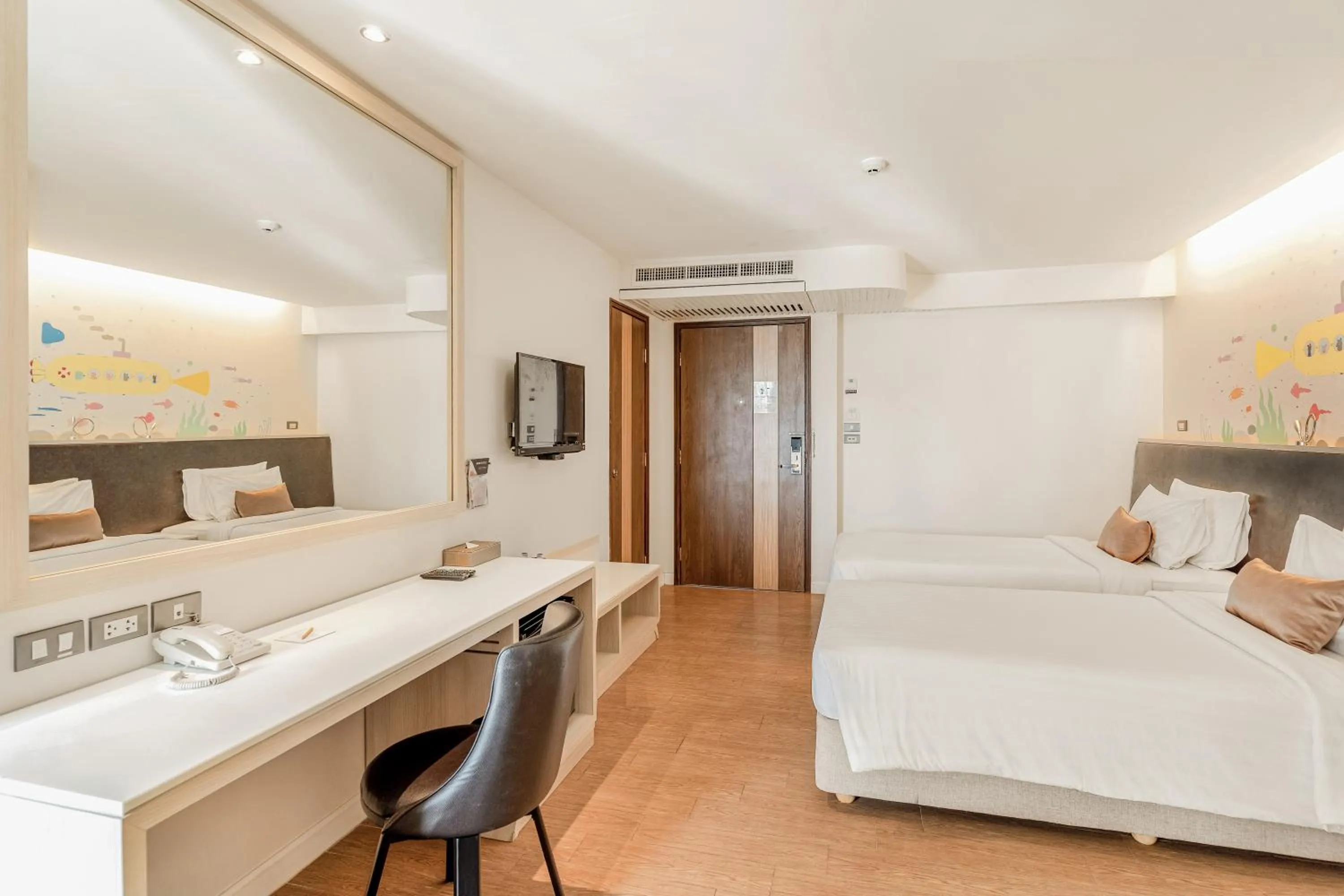 Bed in Sand Dunes Chaolao Beach Resort