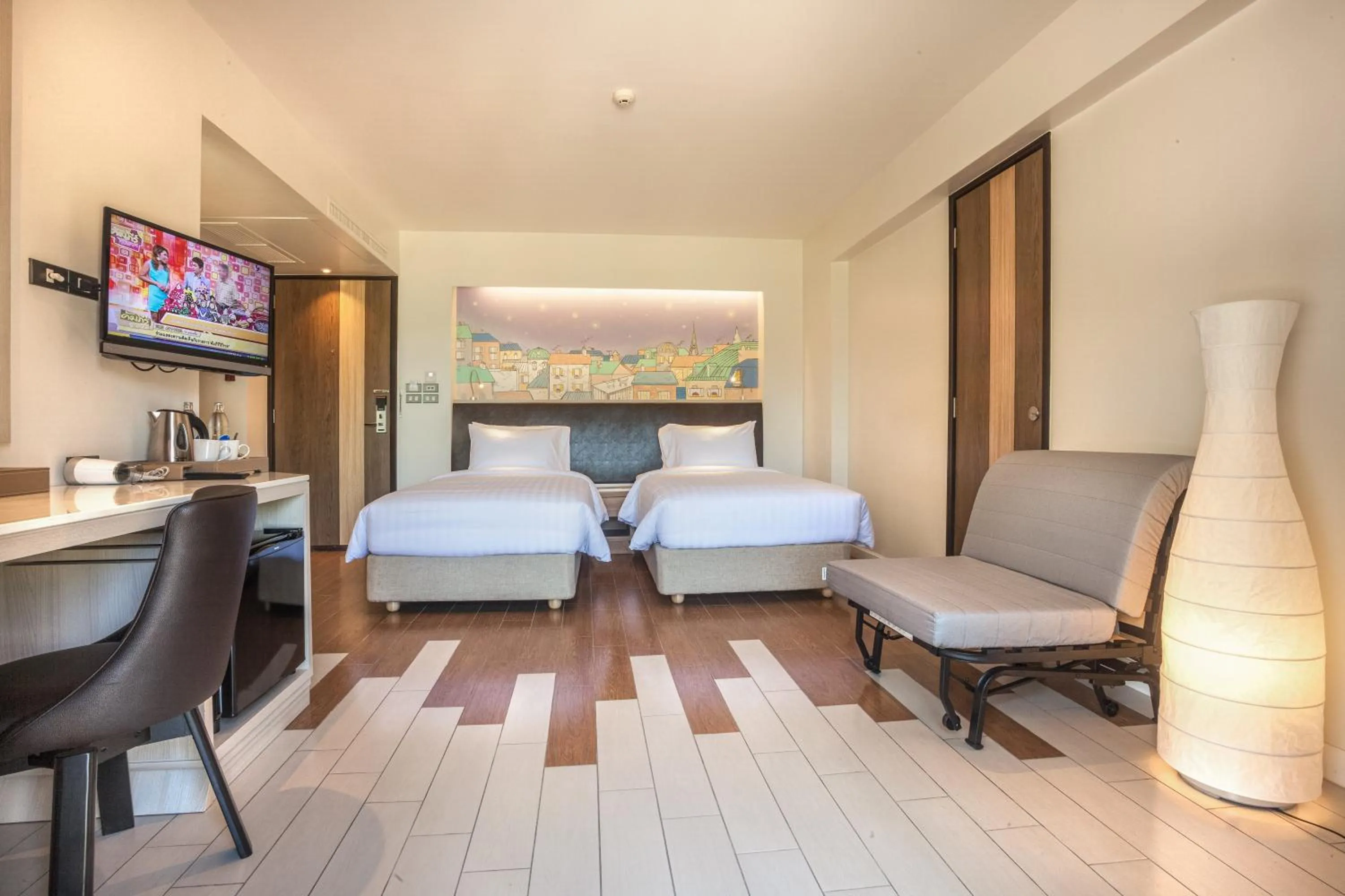 Bed in Sand Dunes Chaolao Beach Resort