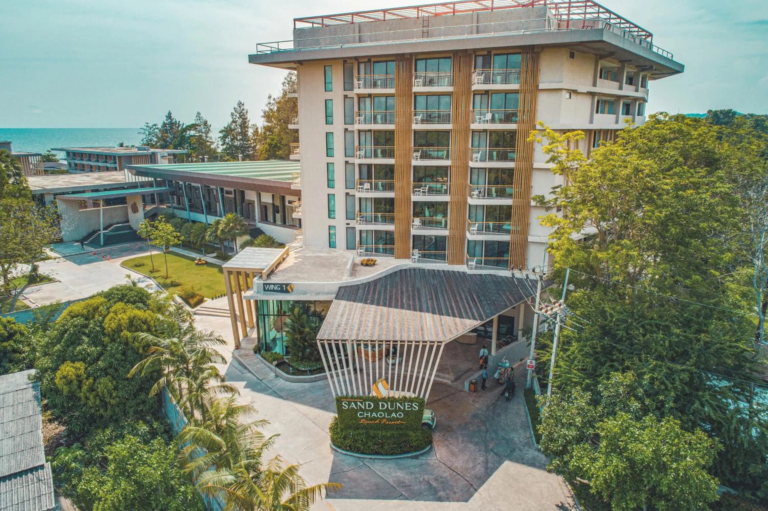 Property building in Sand Dunes Chaolao Beach Resort
