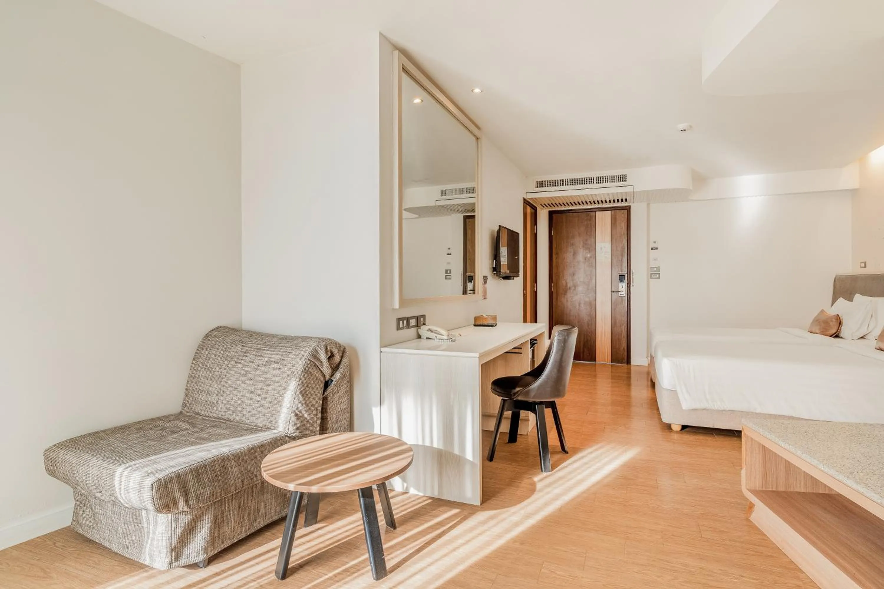 Bed in Sand Dunes Chaolao Beach Resort