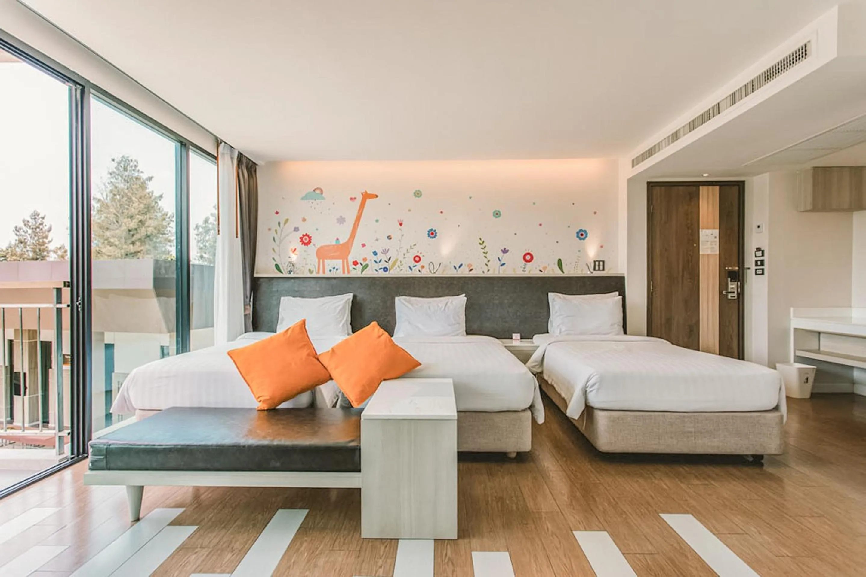 Bed in Sand Dunes Chaolao Beach Resort