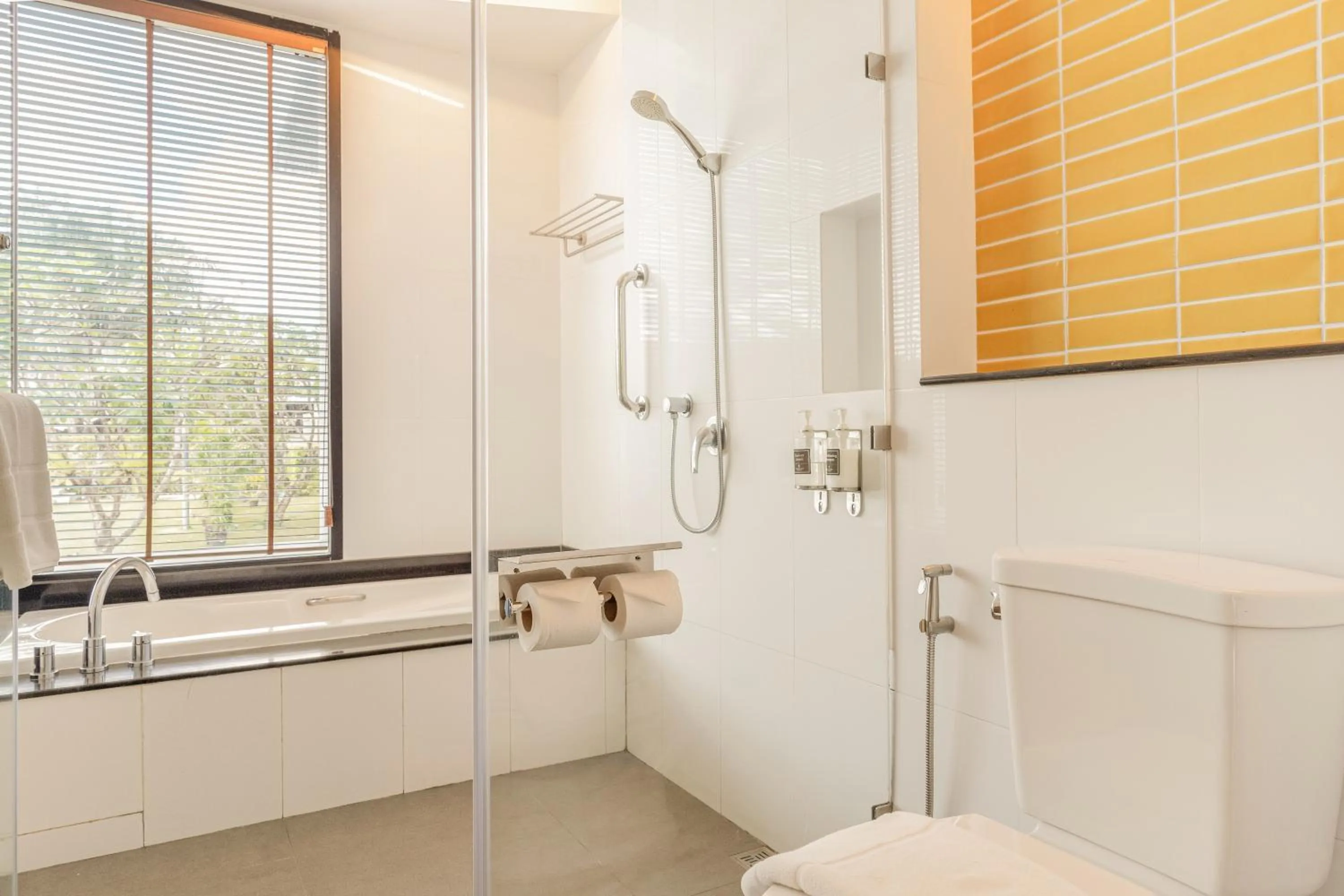 Shower in Sand Dunes Chaolao Beach Resort