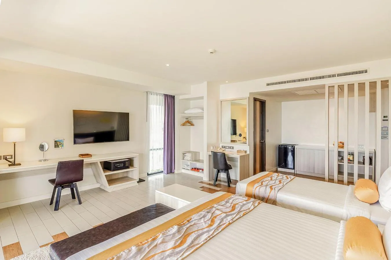 Bed in Sand Dunes Chaolao Beach Resort