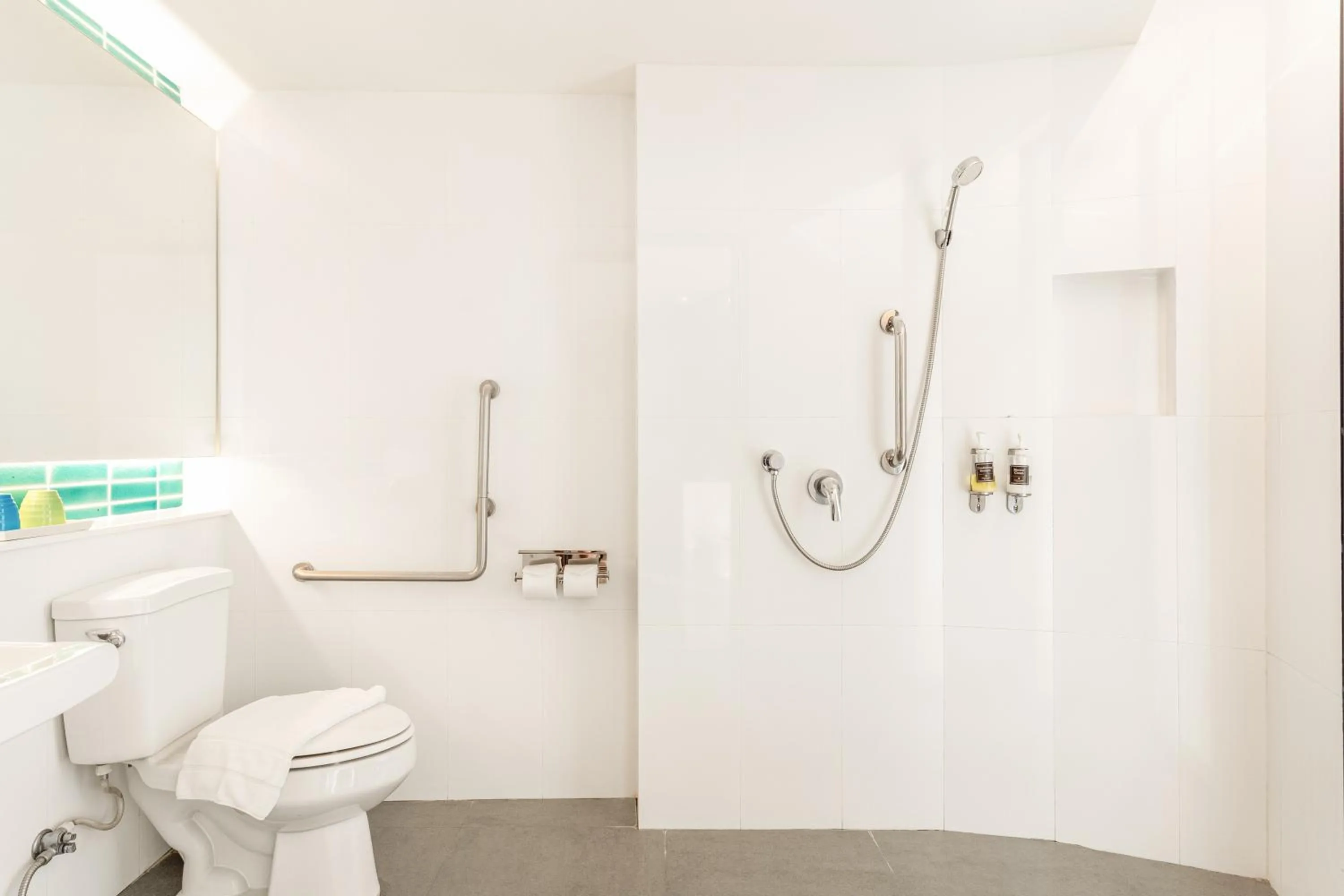 Shower in Sand Dunes Chaolao Beach Resort