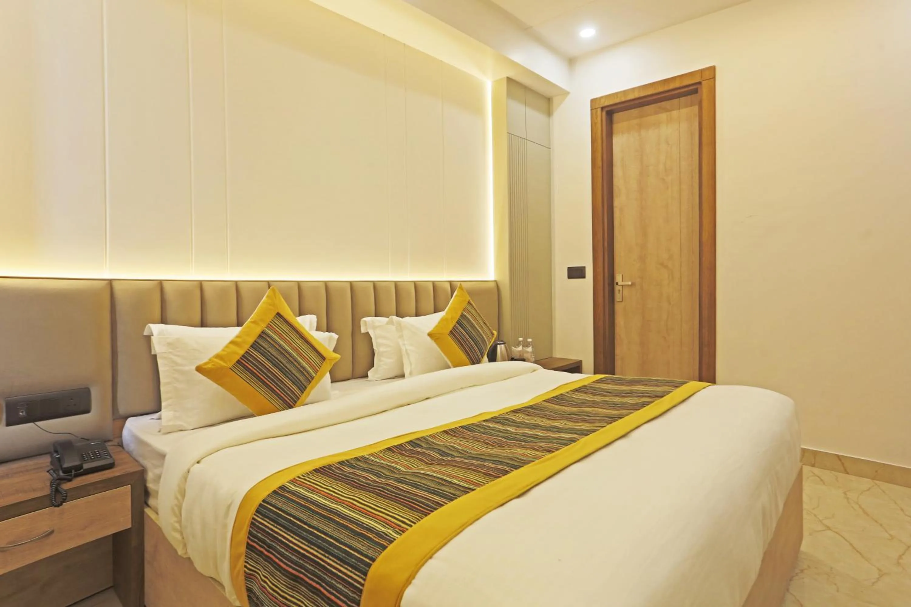 Bed in Hotel Mehul International -Near New Delhi Railway Station, Paharganj & Connaught Place
