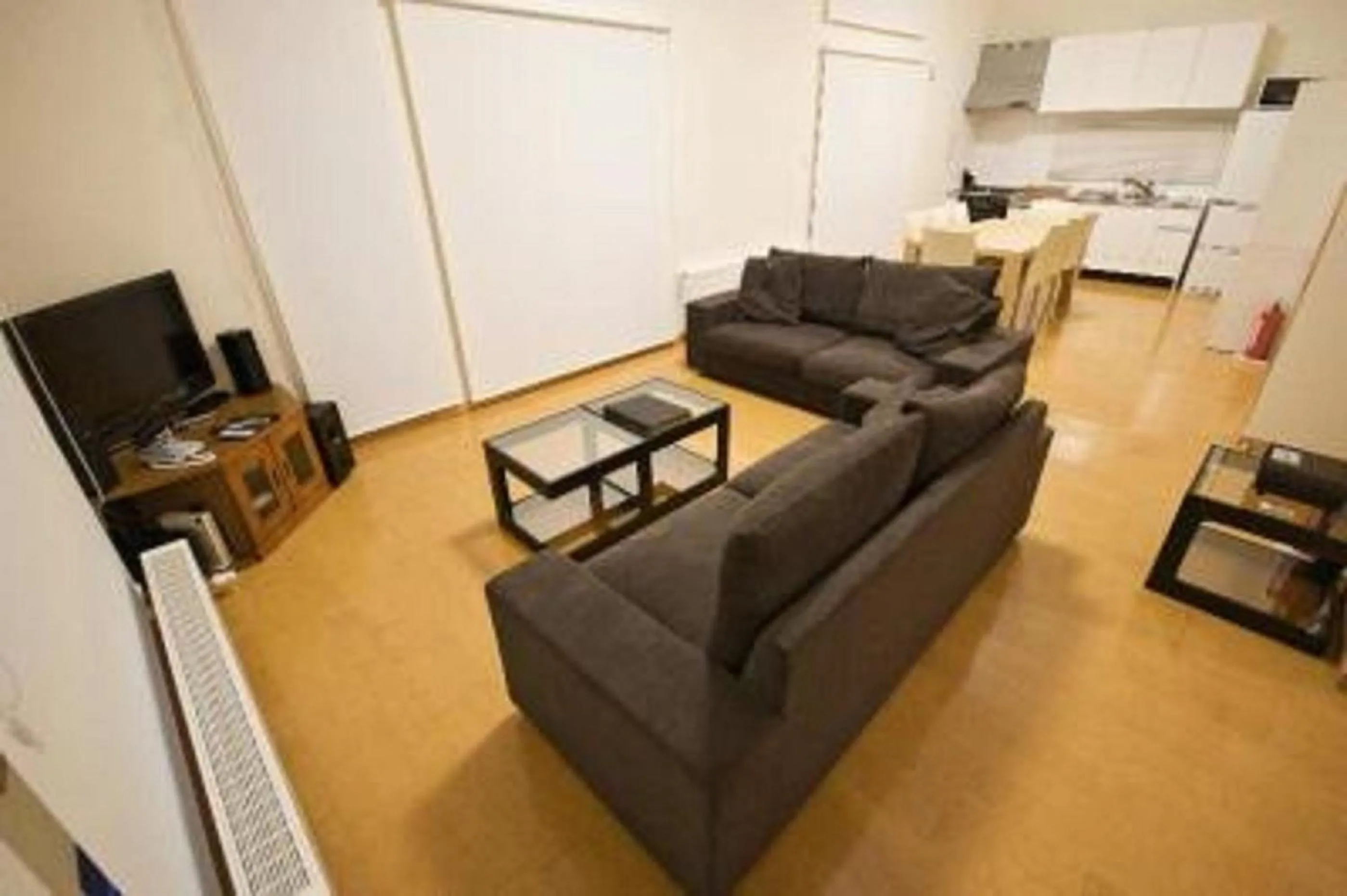 Living room in Ruby Chalet