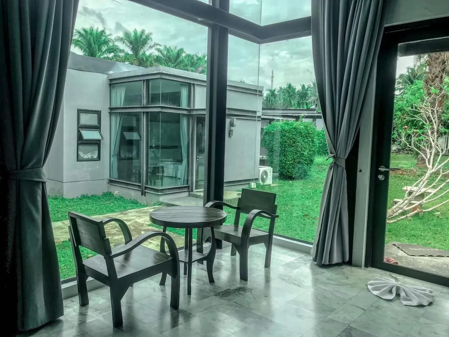 Garden view in Bulan Anda Resort