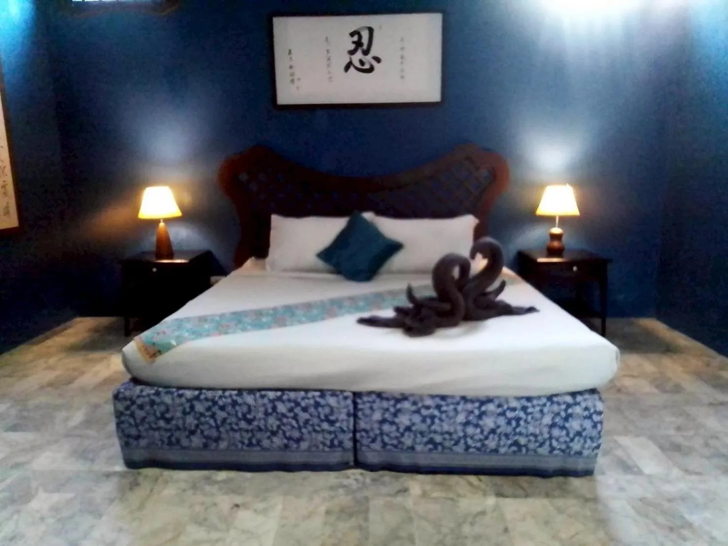 Bed in Bulan Anda Resort