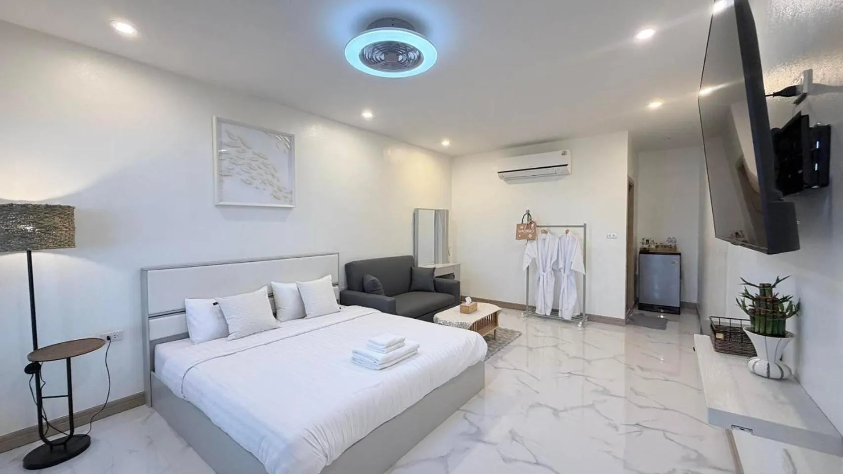 Bed in Nong Nuey Rooms