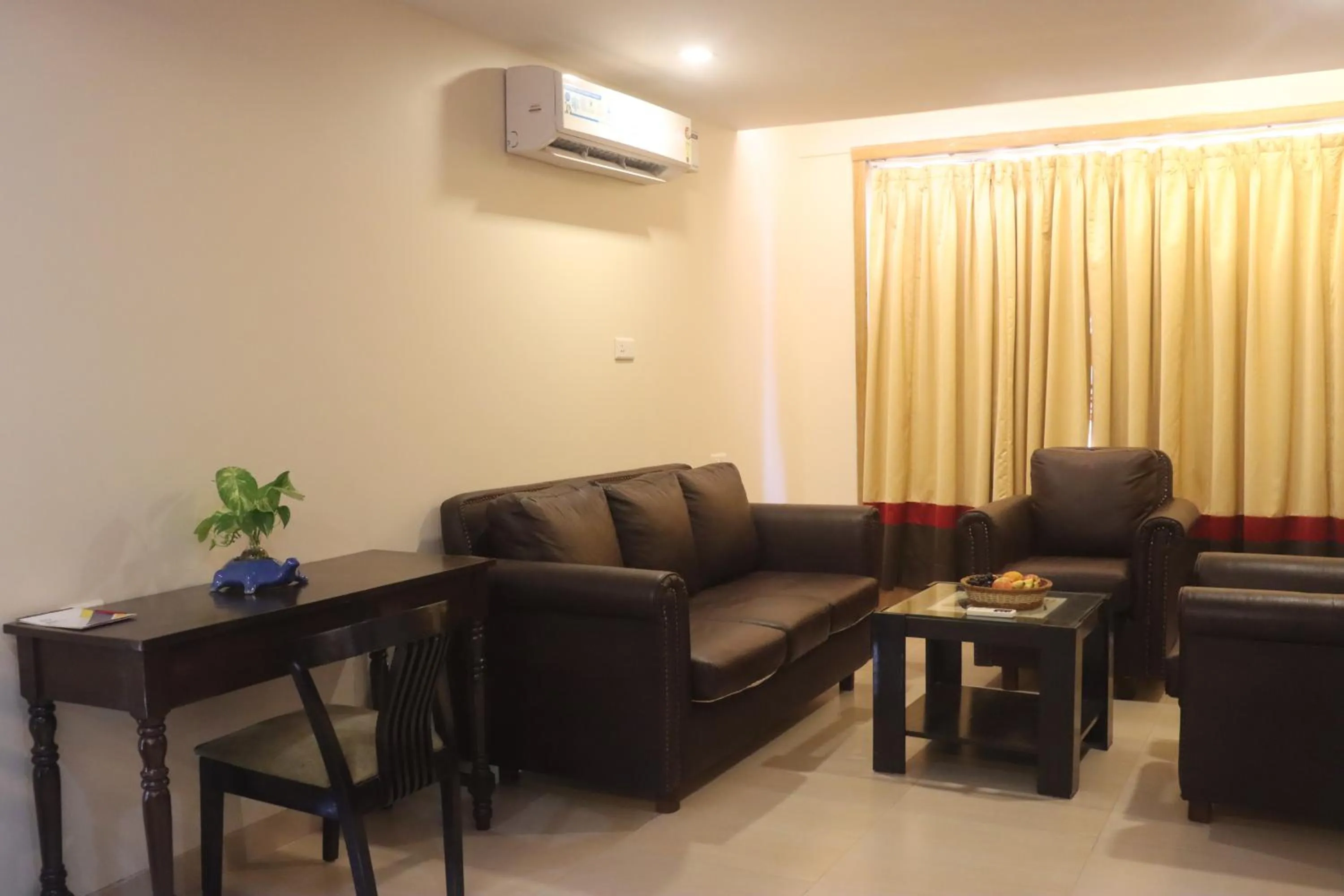 Seating area in Turtle Beach Resort - Morjim