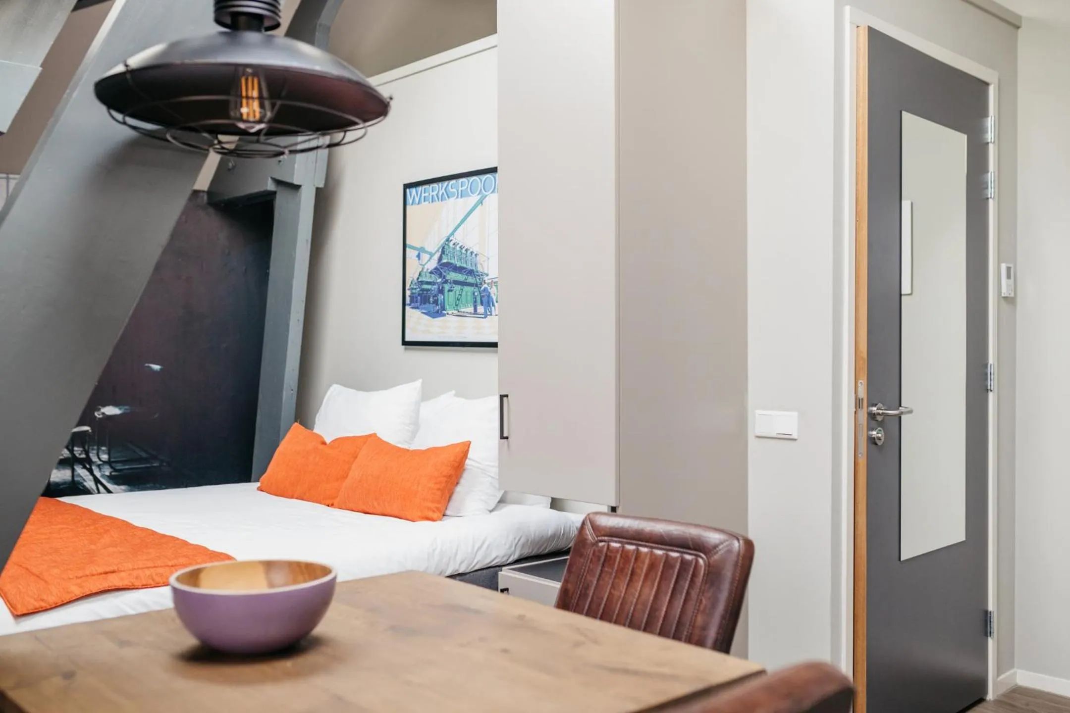 Bed in YAYS Amsterdam Maritime by Numa